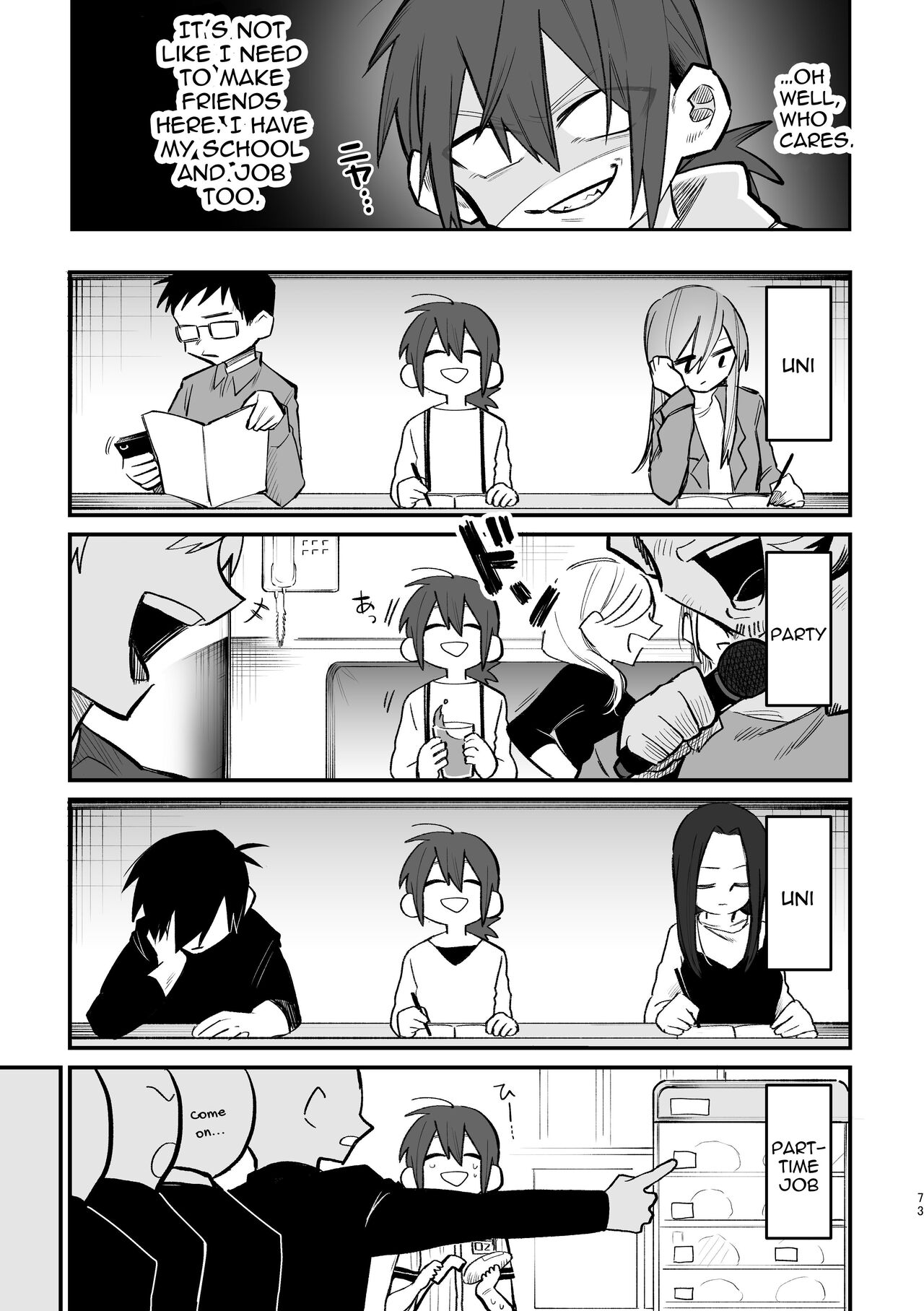 3P Yuri Ecchi Anthology - Page 74