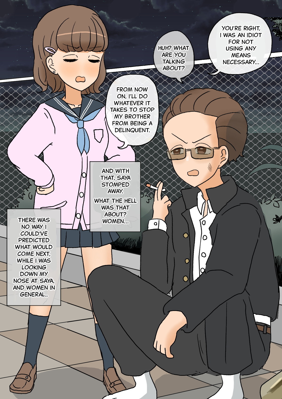 [Whiskeykonkon (Kitsune Beer)] Furyou Shounen ga Mesuochi Shite Kawaii o Yome-san ni naru made ~Konnyaku-Hen~ | A delinquent boy becomes a cute girl, and then a bride - Engagement edition [English] - Page 8