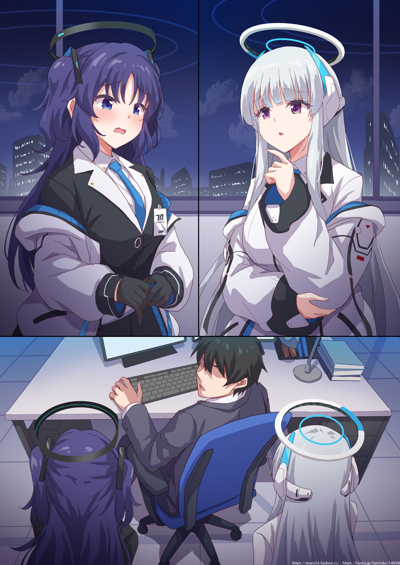 Yuuka to Noa ni Shiboritorareru! - Page 10