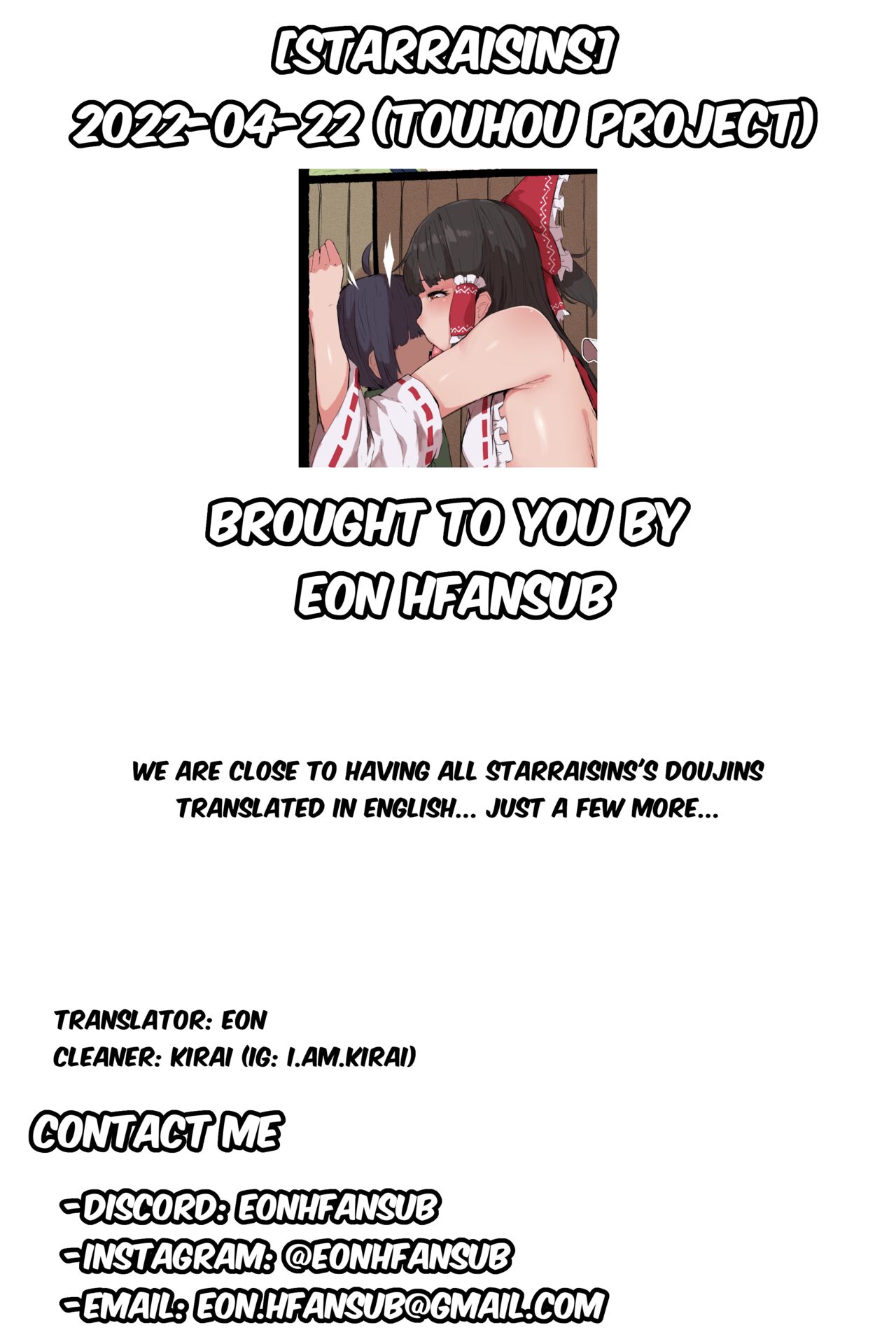 [Starraisins] 2022-04-22 (Touhou Project) [English] - Page 9