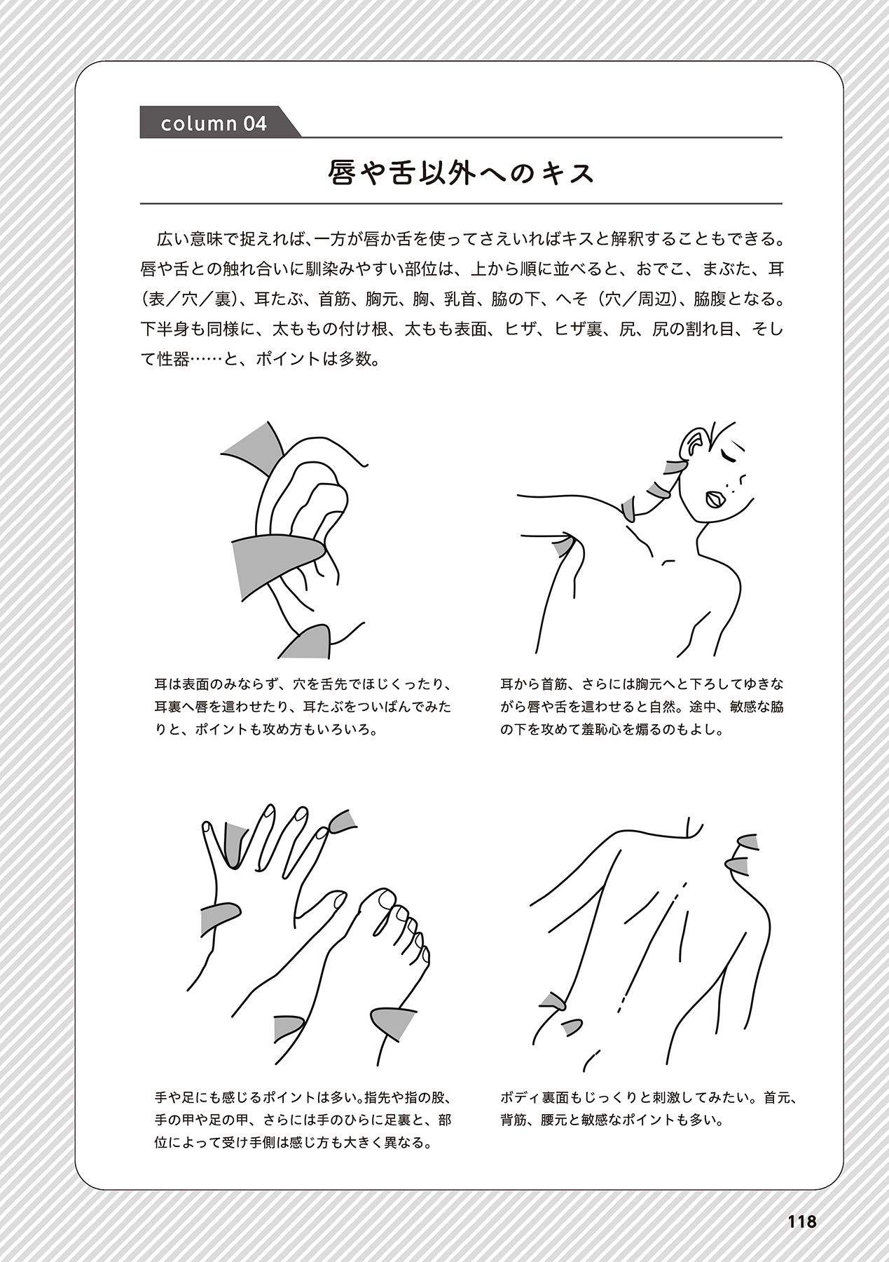 唇と舌の性感開発・キス完全マニュアル イラスト版……とろキス - Page 120