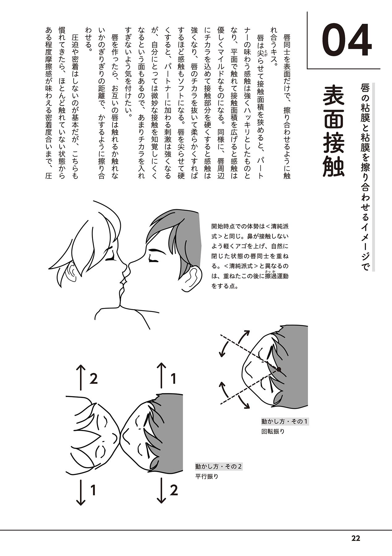 唇と舌の性感開発・キス完全マニュアル イラスト版……とろキス - Page 24
