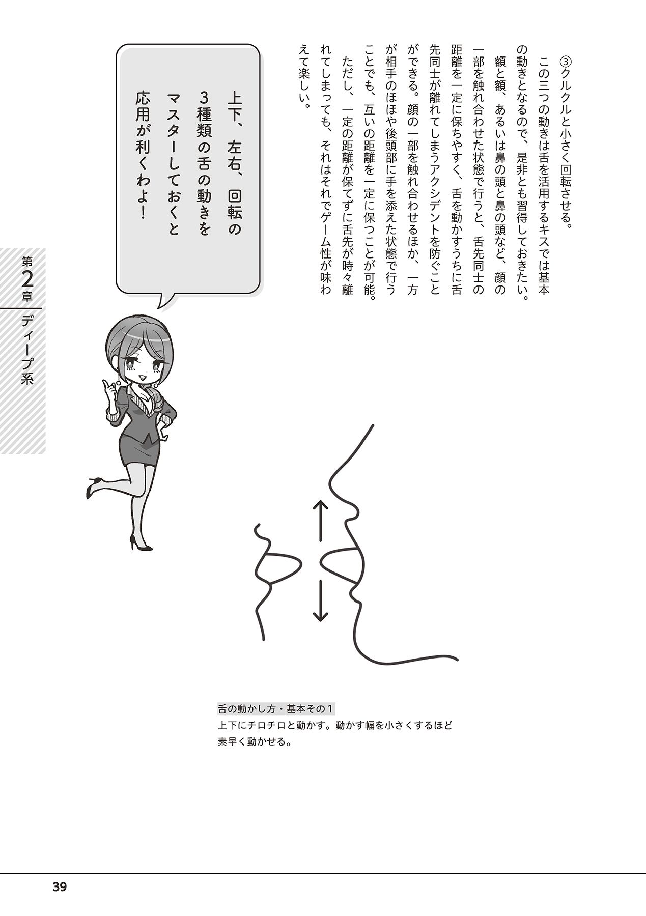 唇と舌の性感開発・キス完全マニュアル イラスト版……とろキス - Page 41