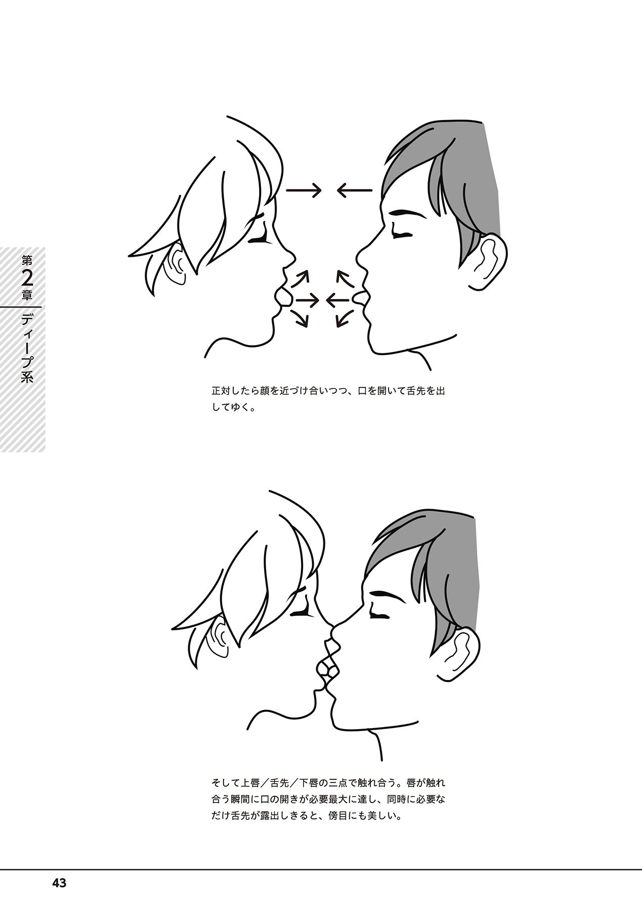 唇と舌の性感開発・キス完全マニュアル イラスト版……とろキス - Page 45