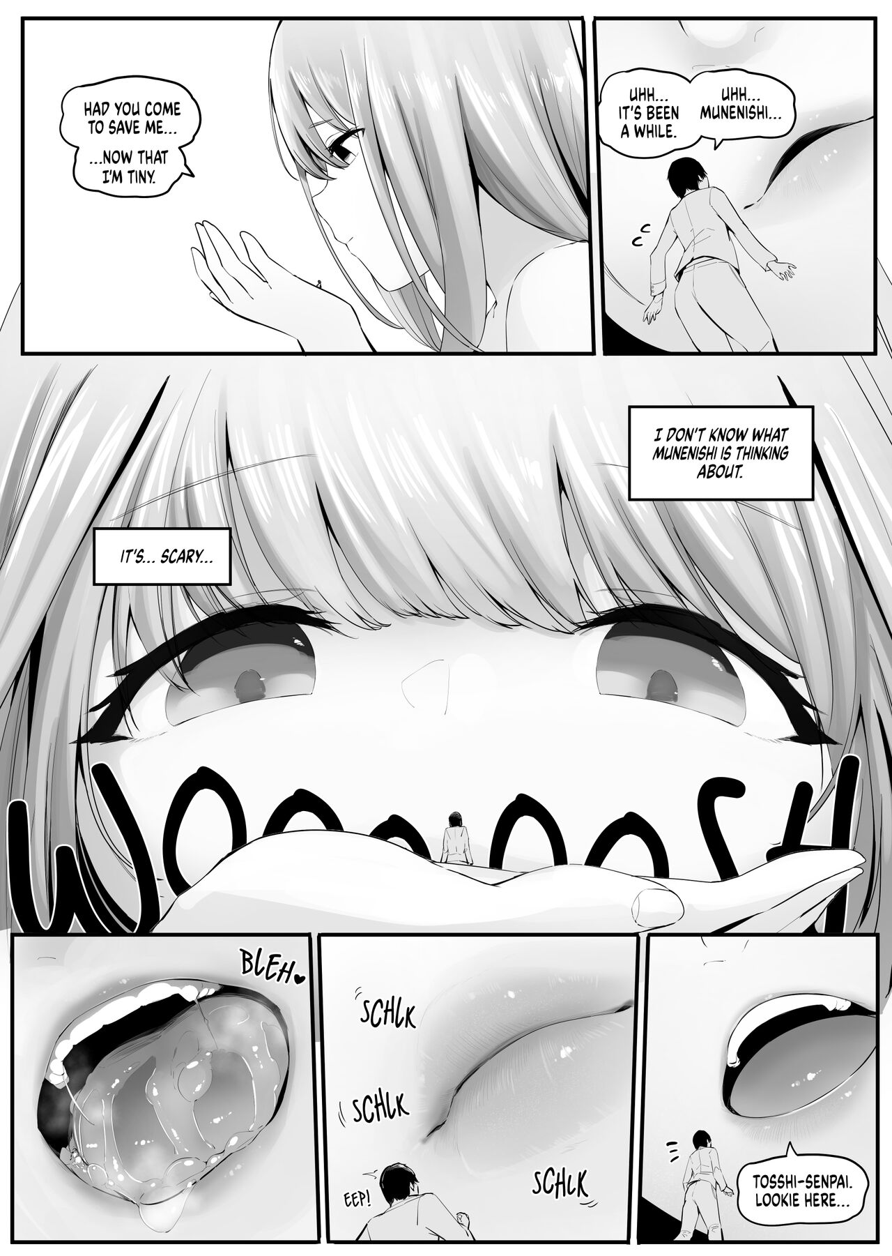 Kouhai no Ooki Oppai ni Shimawareru | Between big boobs - Page 12