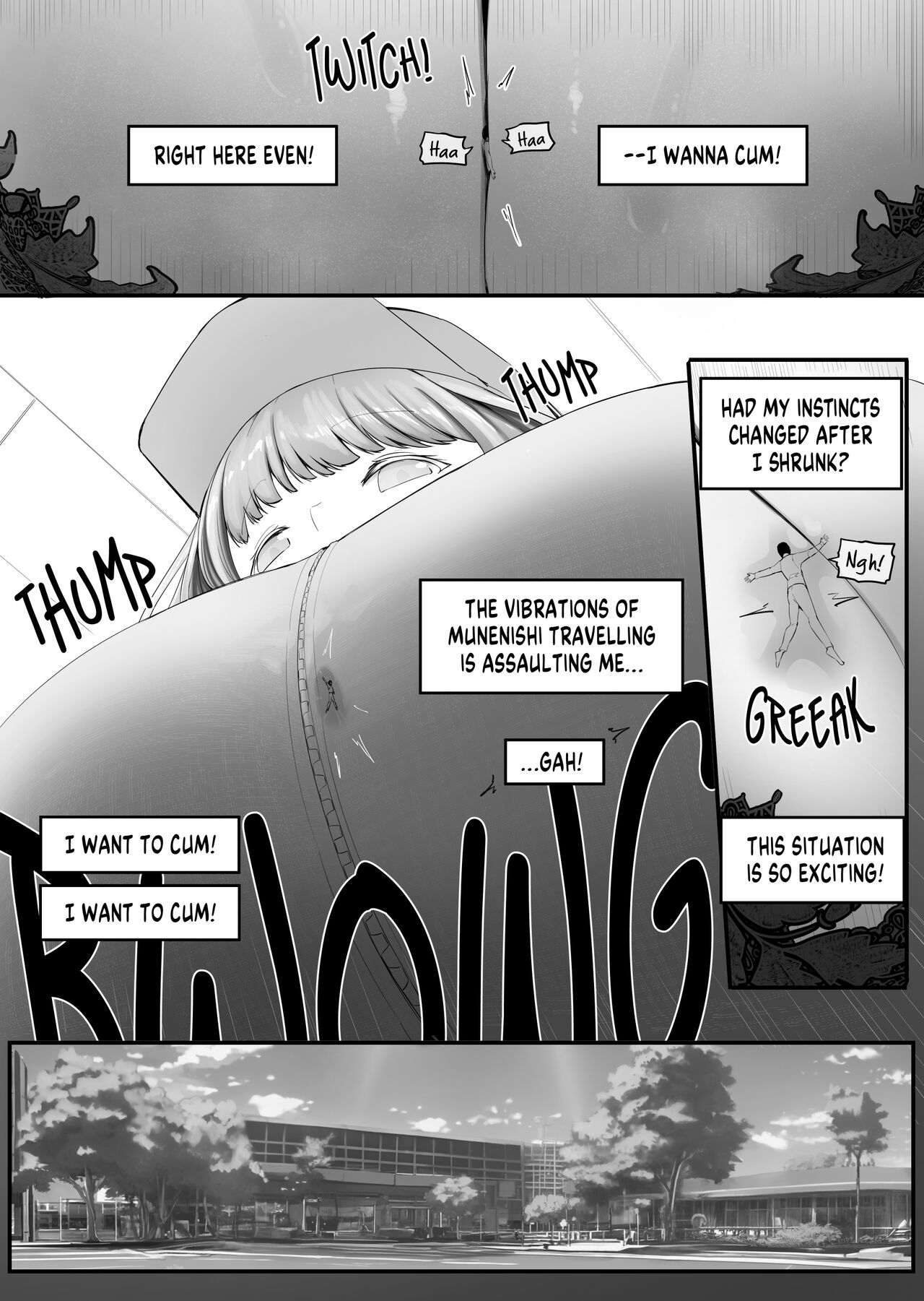 Kouhai no Ooki Oppai ni Shimawareru | Between big boobs - Page 9