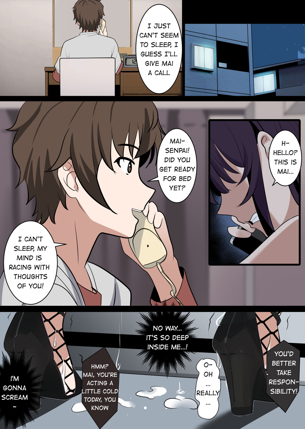 Possessing Sakurajima Mai and Cucking Her Lover - Page 14