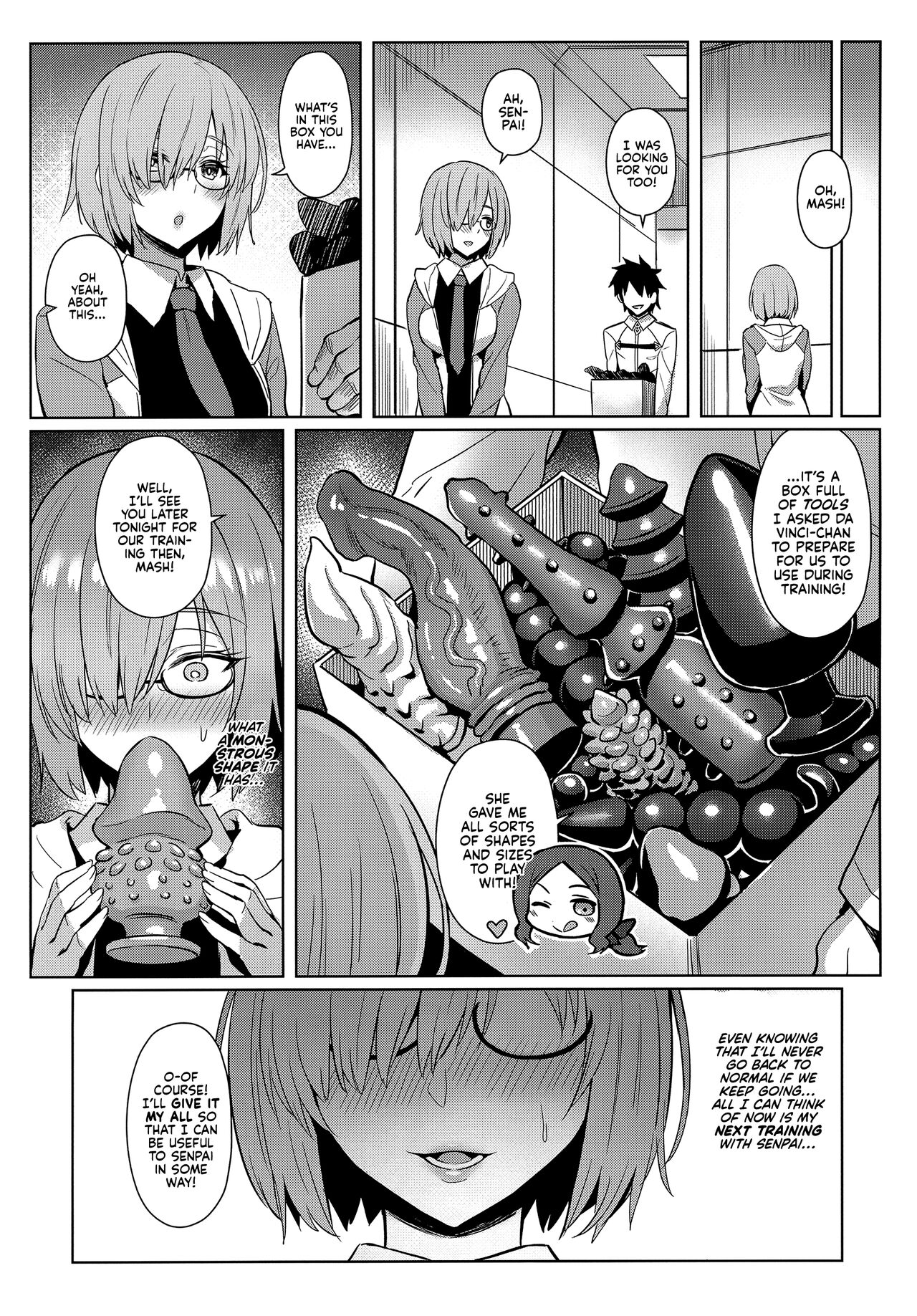 Mash no Himitsu Tokkun | Mash's Secret Training Regimen - Page 19