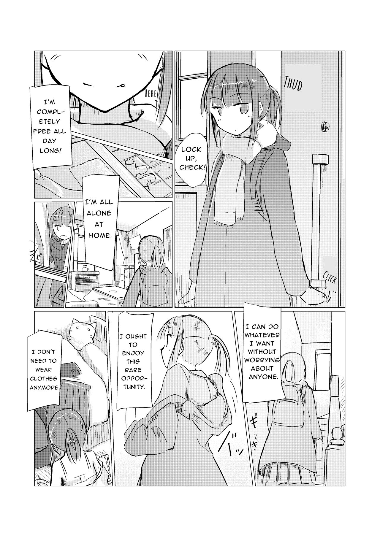 Fuyu no Shoujo to Orusuban | Winter Girl & Housesitting - Page 4