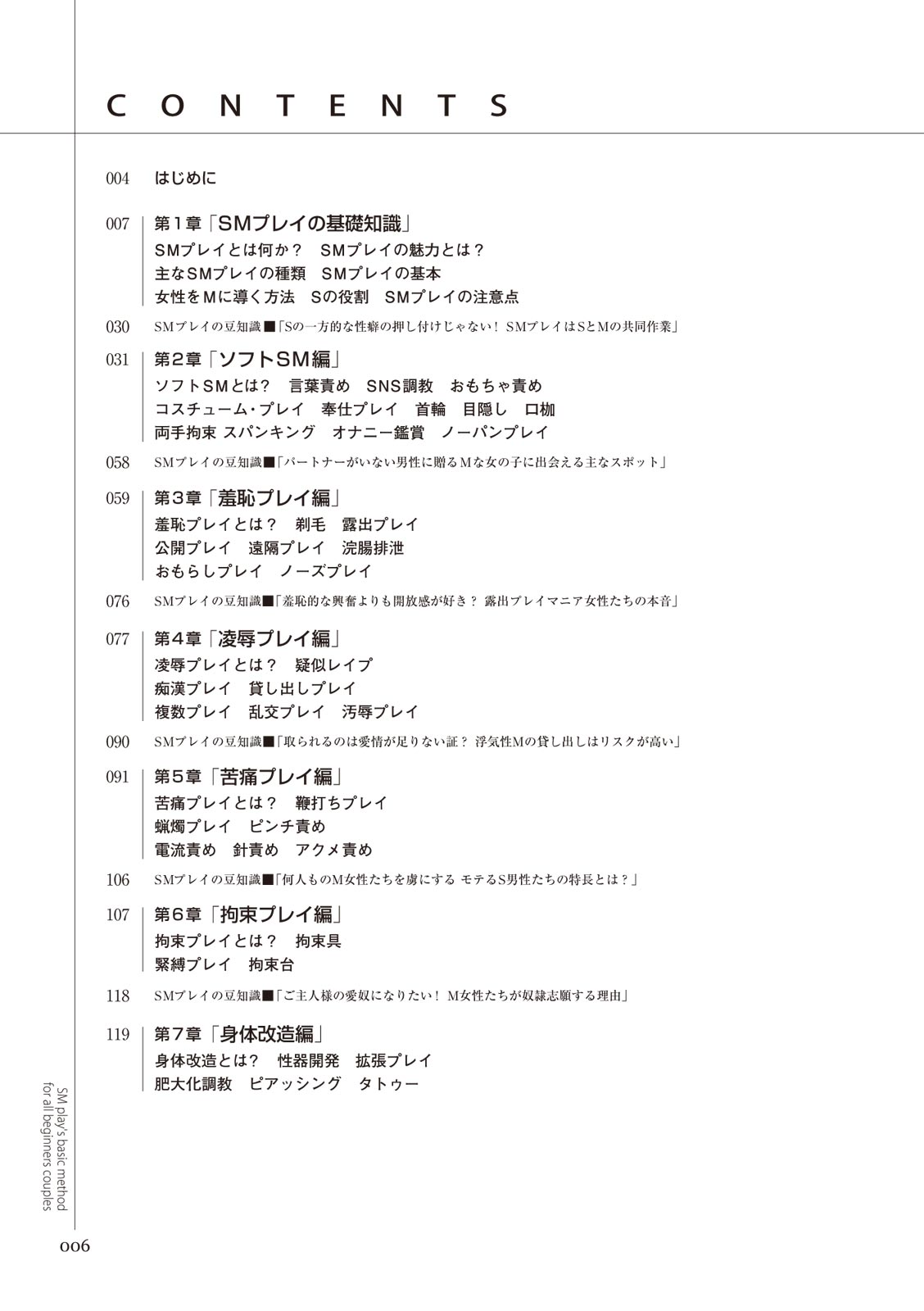 いますぐデキる 図説SMプレイマニュアル - Page 6