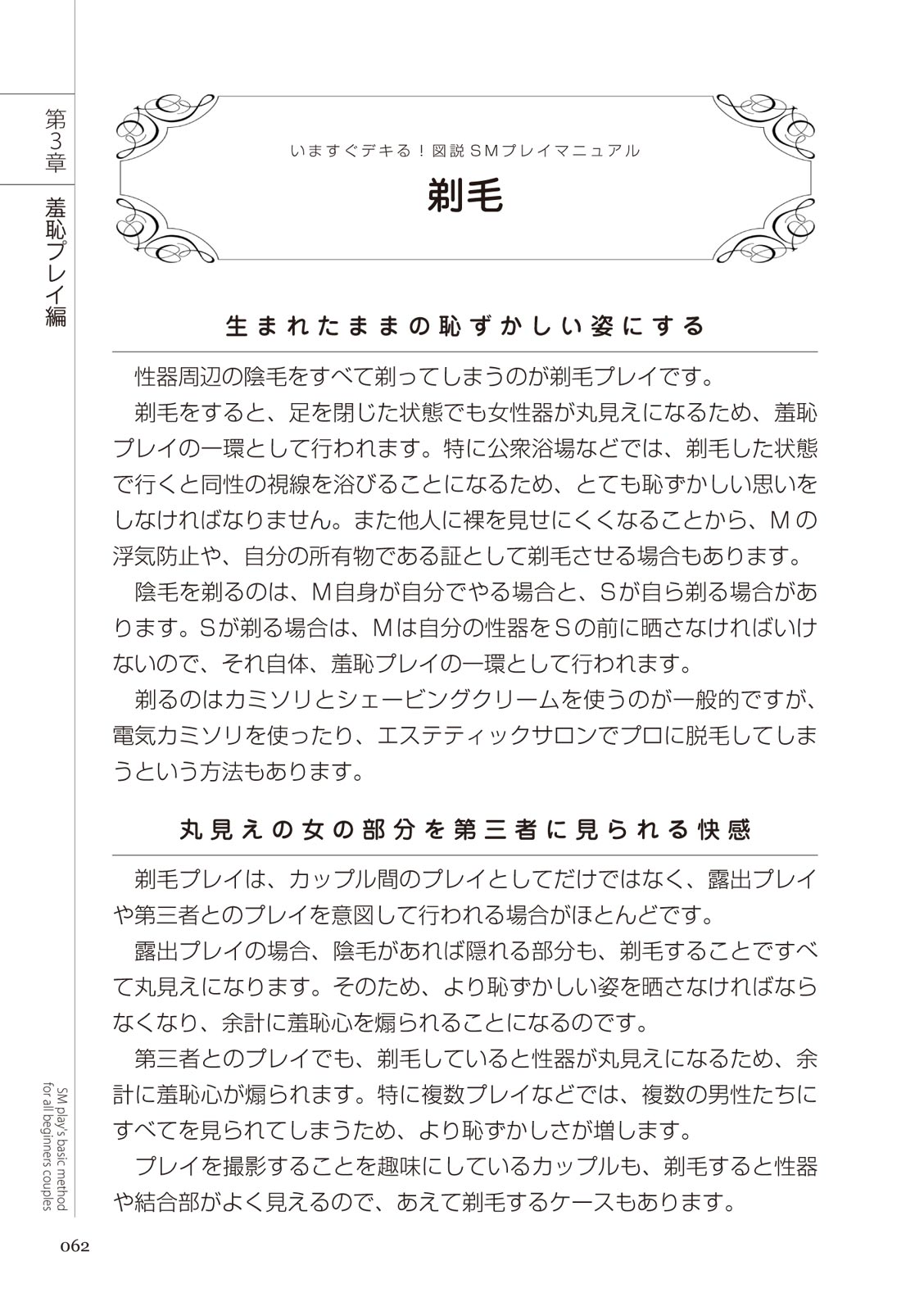 いますぐデキる 図説SMプレイマニュアル - Page 62
