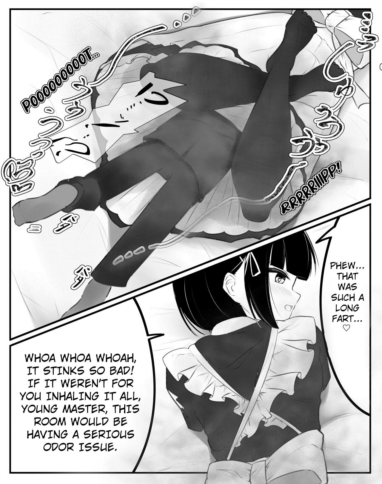 Onara Manga - Maid to Bocchama - Page 4