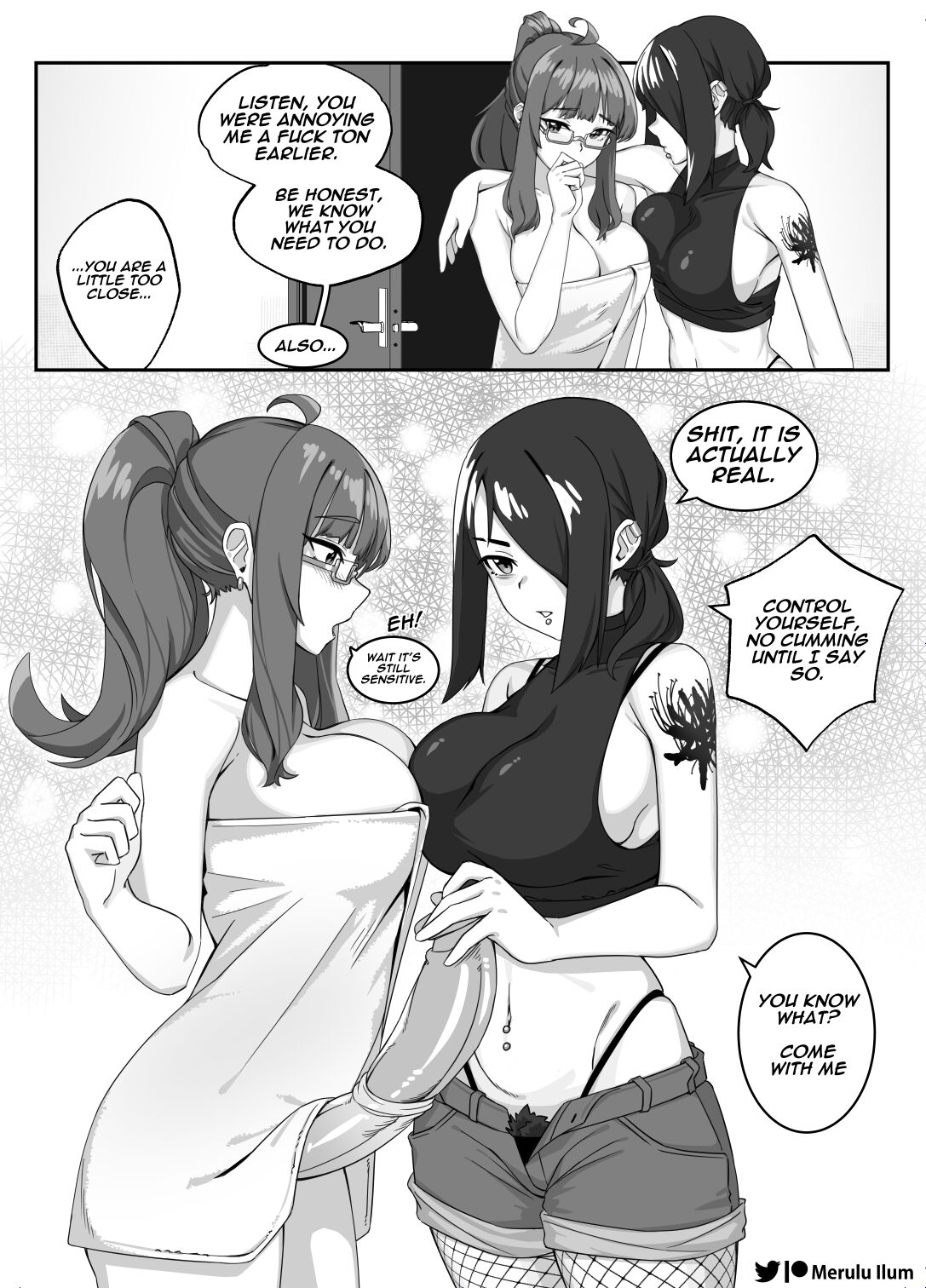 Masturbation with a Giant Dick, Let's have fun! - Page 17
