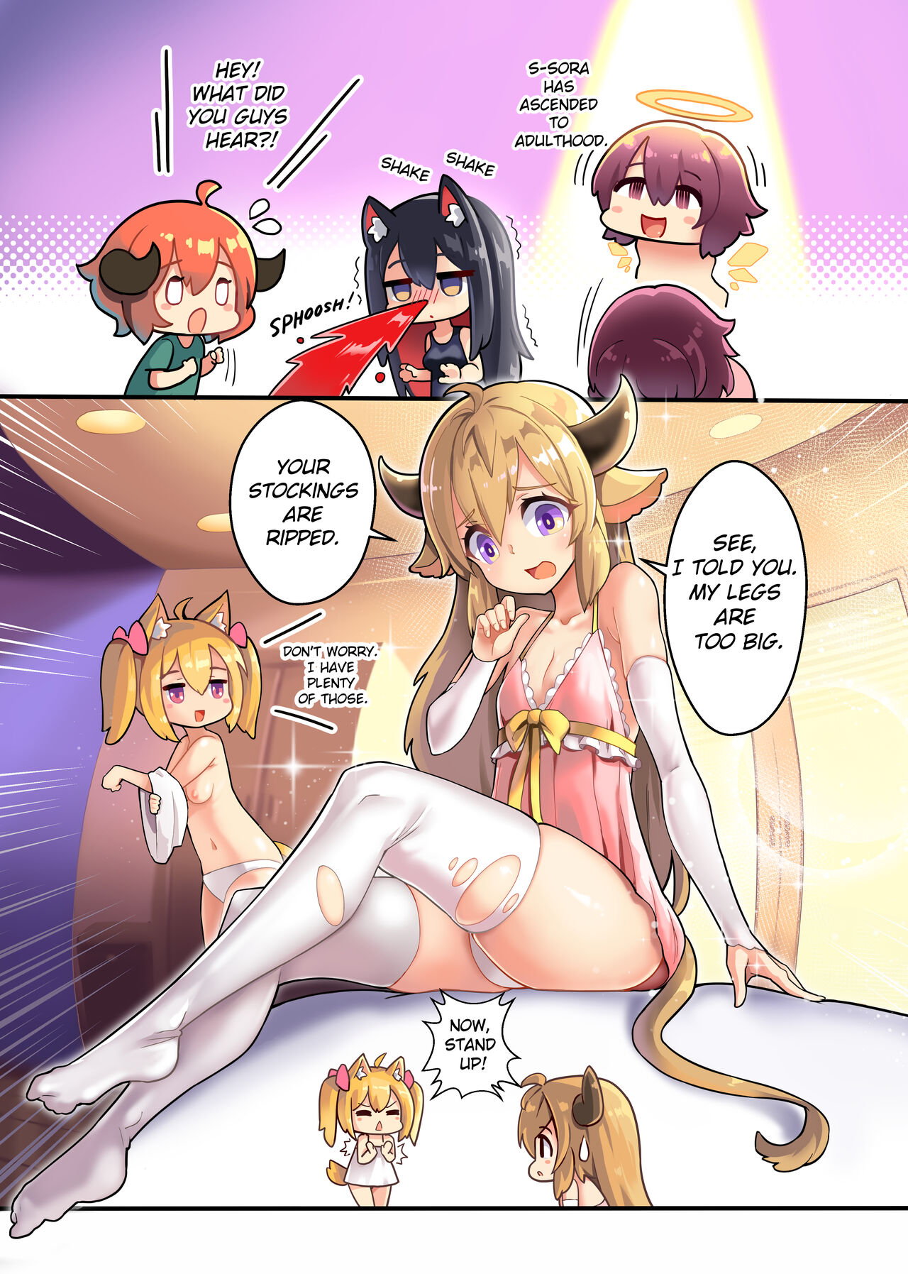 Doki Doki Penguin Bedroom - Page 9
