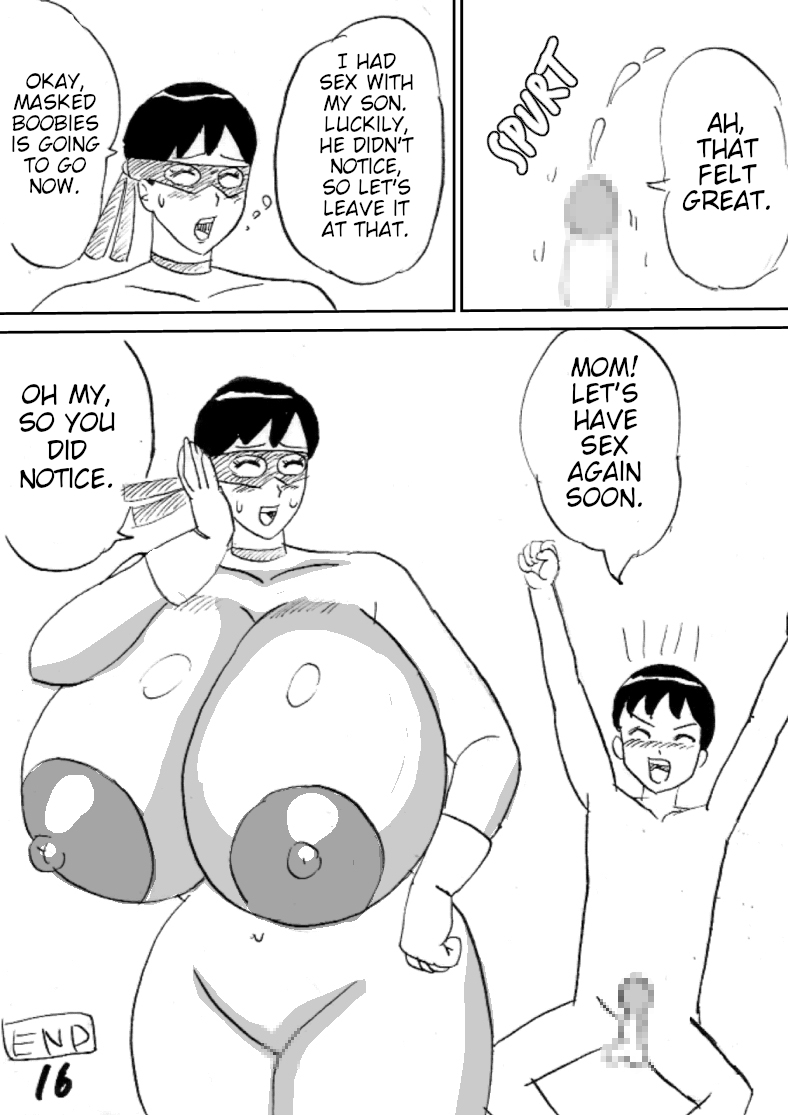 Mama wa Oppai Kamen - Page 16