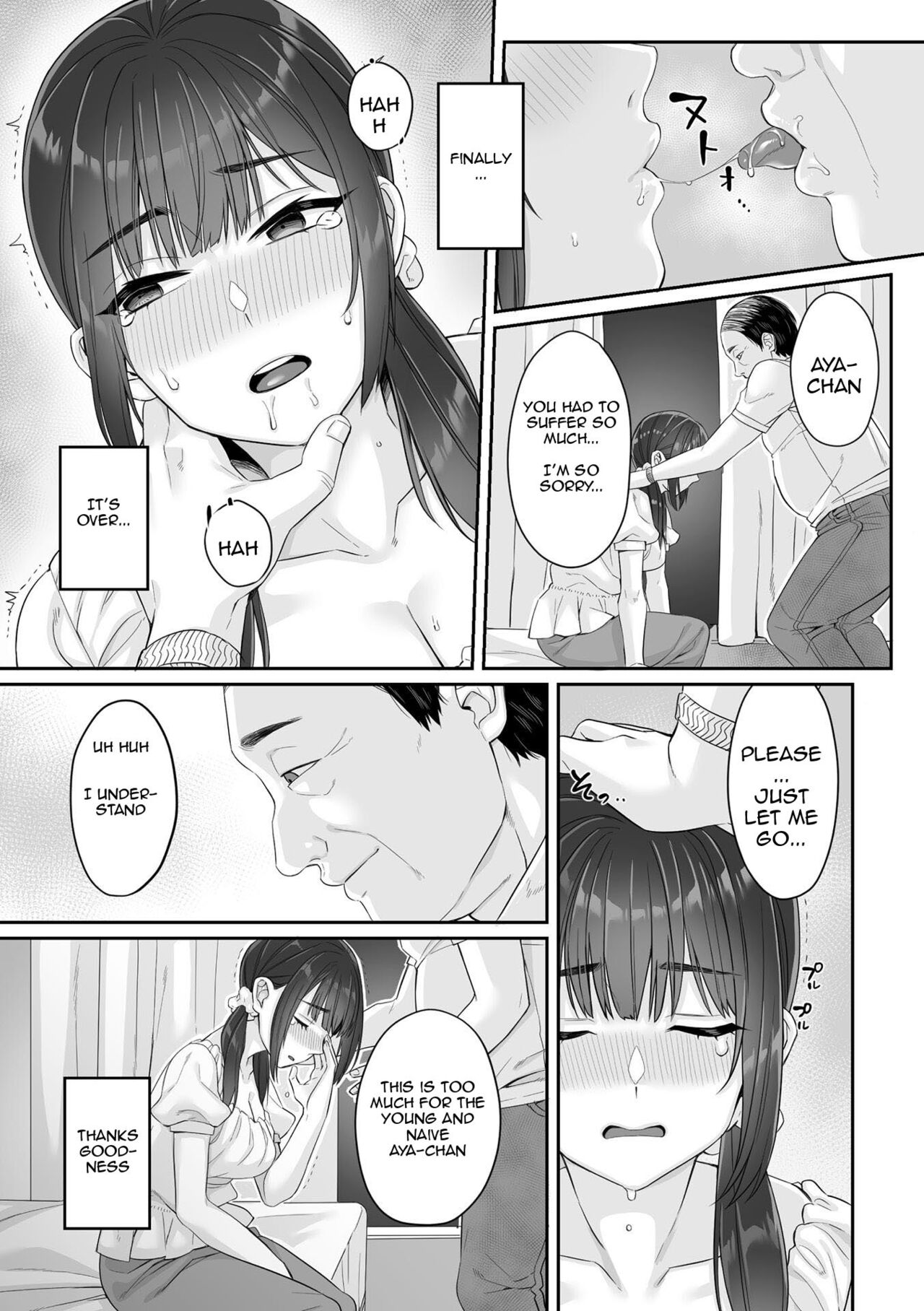 Junboku Joshikousei wa Oyaji Iro ni Somerarete Comic Ban - Page 23