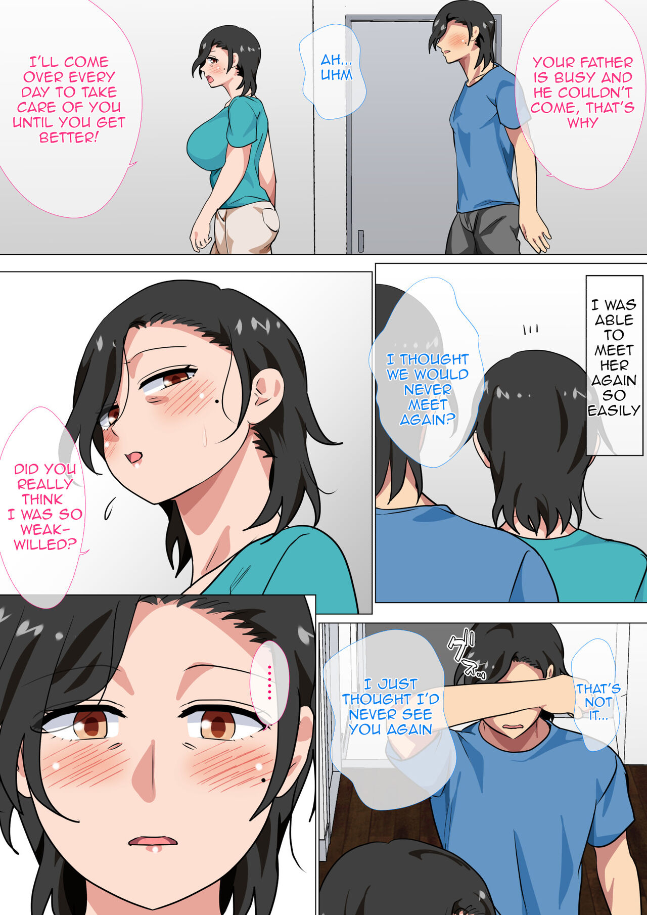 [Circle Spice] Hahaoya ni Kokuhaku Shitara Ichinichi dake Sex o Sasete Kureta Hanashi 2 | I Confessed to My Mom and She Let Me Have A One-Day-Only Sex-Fest 2 [English] [Amoskandy] - Page 9