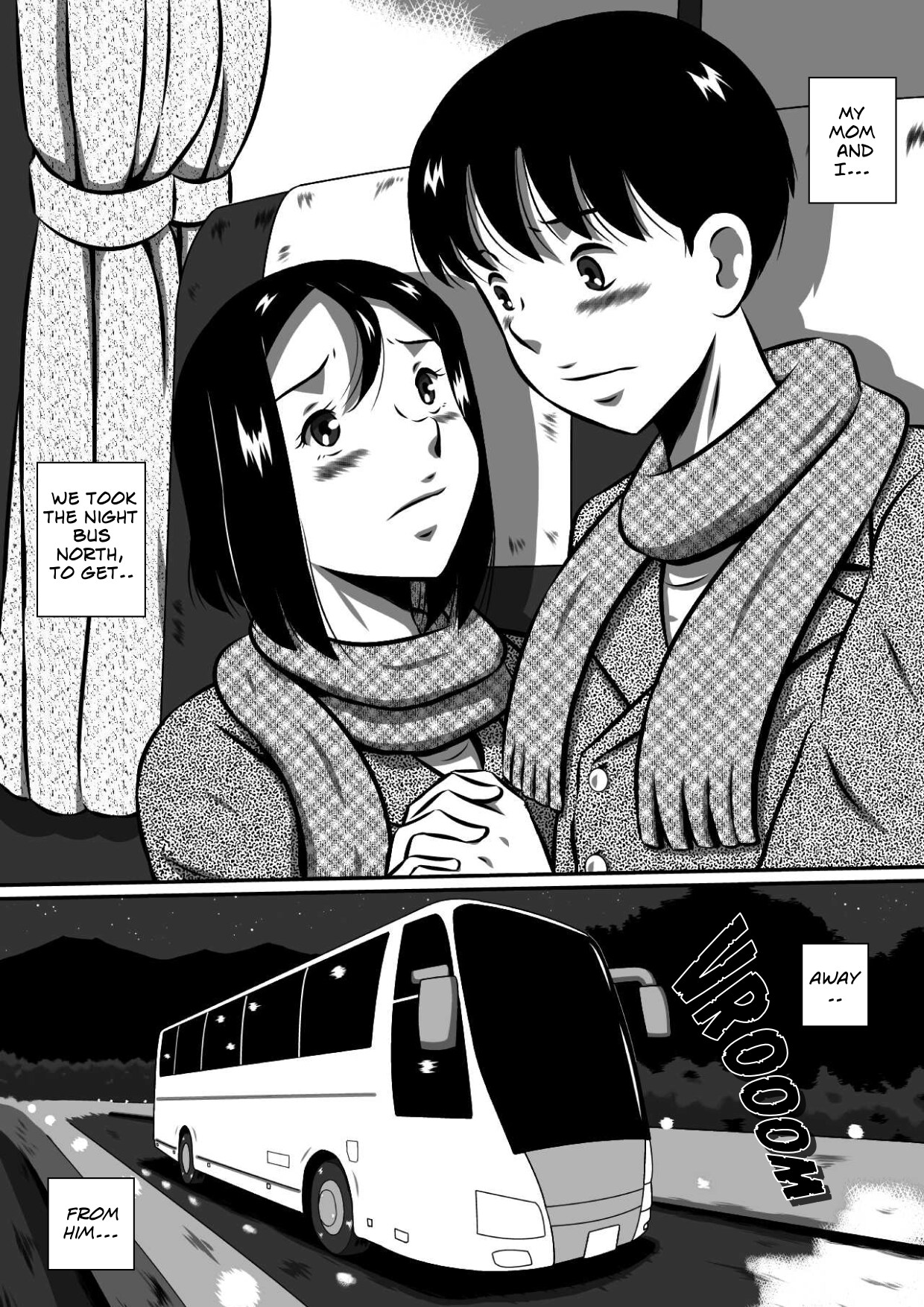 Oyako Futari no Touhikou! Mayoikonda Kakurezato de Asa kara Ban made Sex Zanmai! | A Forbidden Getaway For Two - Page 4