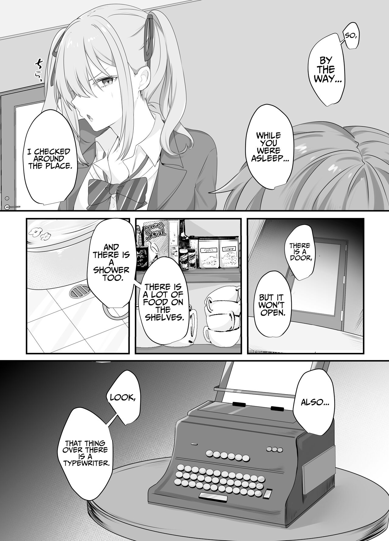 Sex Shinai to Derarenai Heya ni Naka no Warui Imouto to Tojikomerareru | Trapped in a Sex-locked Room with your Bitchy Little Sister - Page 5