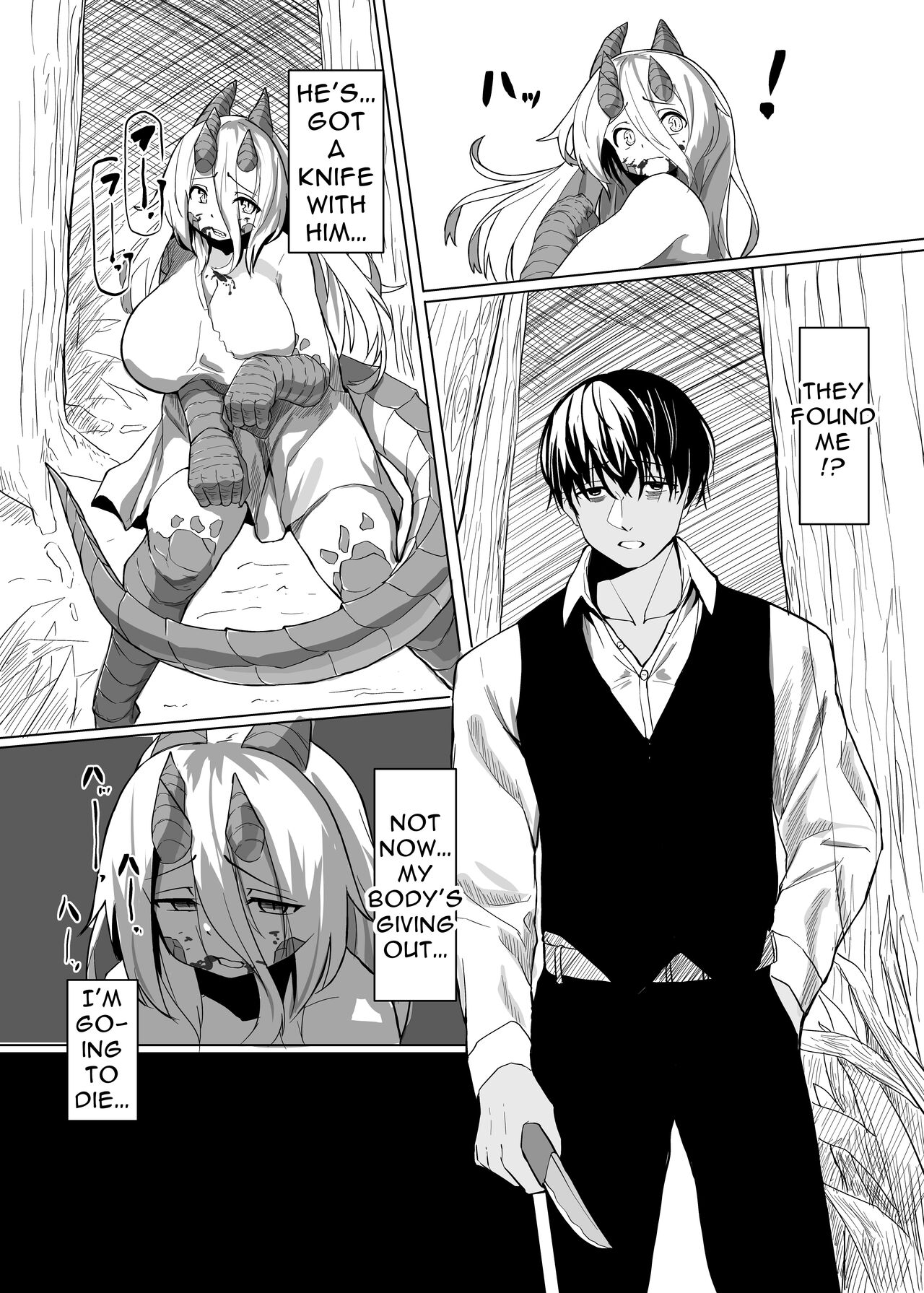 The Pure Love Pleasure of a Persecuted Dragon Girl and an Assassin at His Limit - Page 7