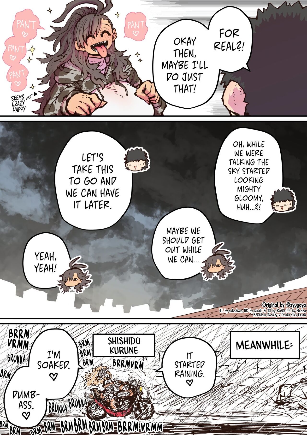 Being Targeted by Hyena-chan - Page 39