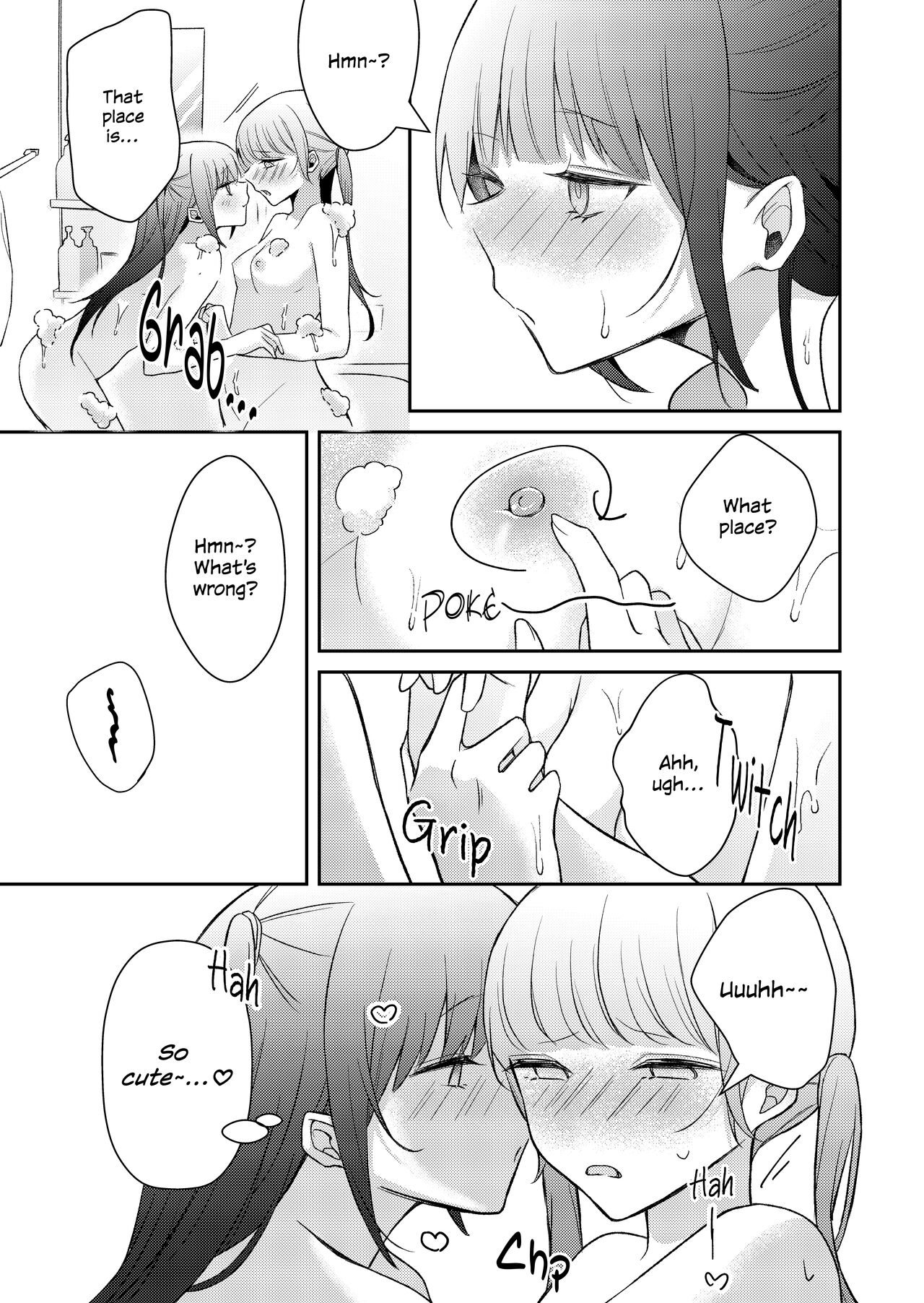 Tsukiattenai Futari ga Ofuro de  Ecchi na Koto Suru Hanashi |  A Story of Two Girls Who Are Not Dating Having Sex in the Bath - Page 13