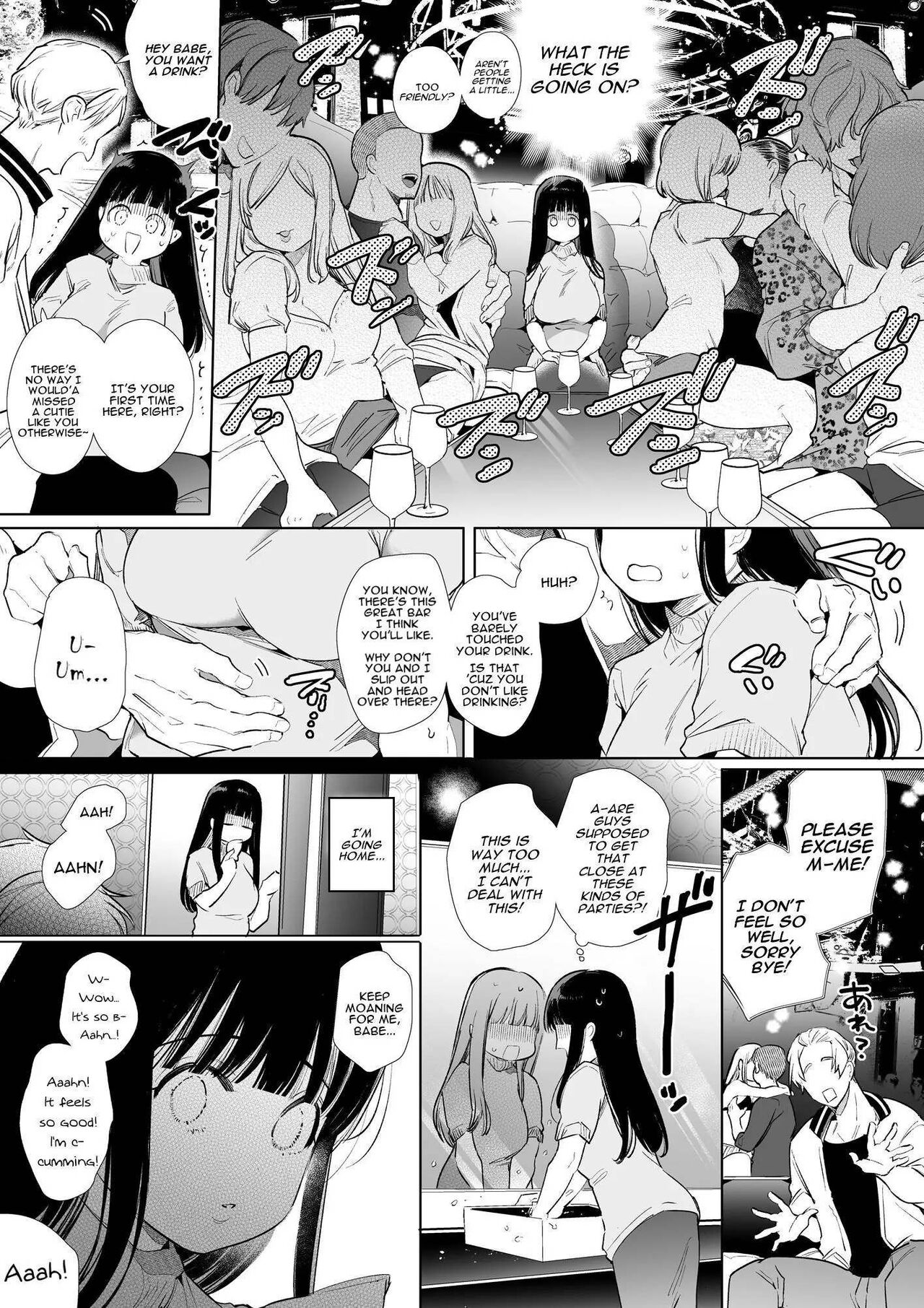 [Yatomomin (Yamamoto Tomomitsu)] Mayu-chan NTR ~Daigaku Shingaku no Tame Joukyou Shita Kanojo ga Onzoushi ni Tsukamari Dekiai Sarete Shimatta~ | Mayu-chan NTR ~Big Dick in the Big City~ [English] - Page 9