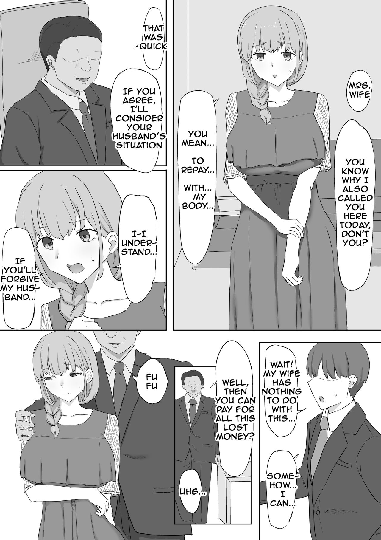 Tsuma ga Shachou ni Netorareru | My wife gets stolen by the President - Page 3