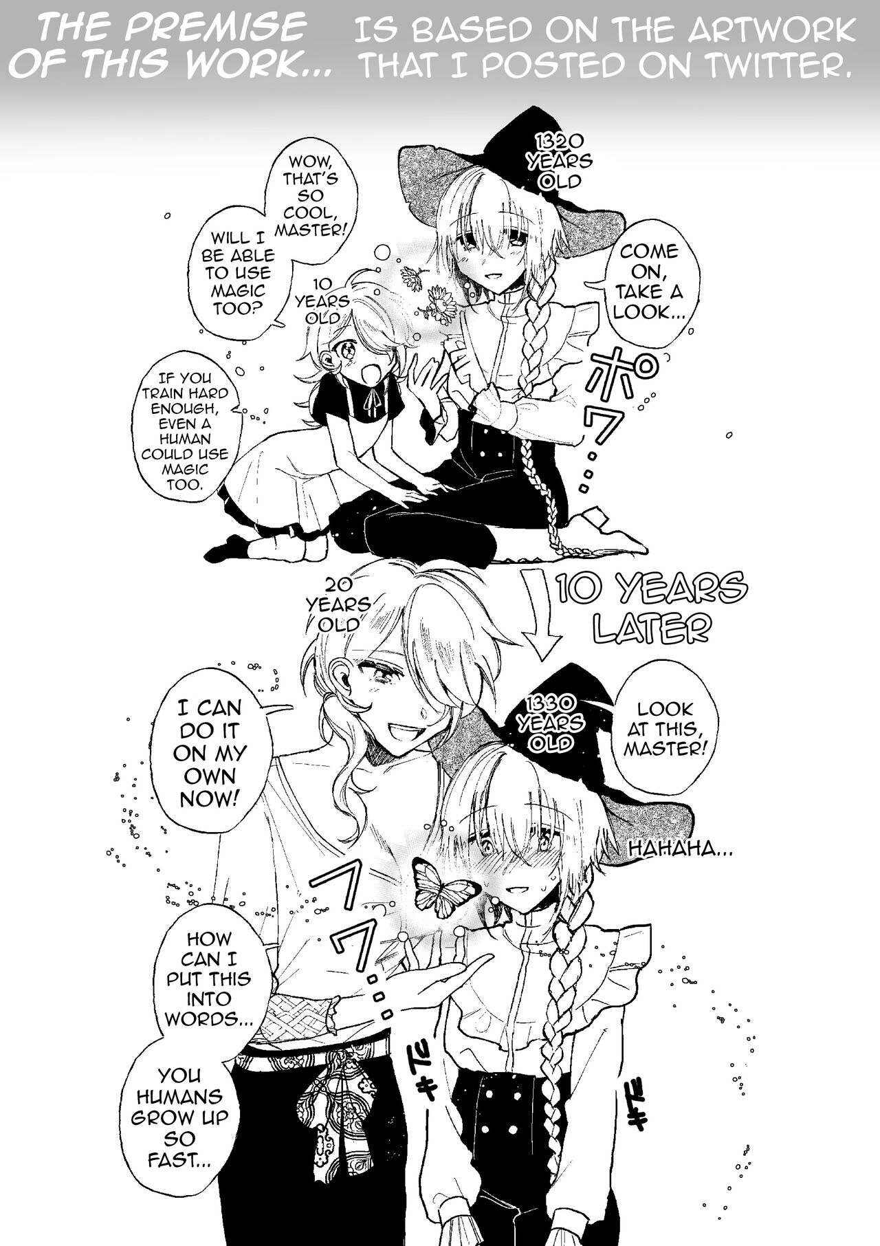 Majo wa Deshi ni Maketa. + Oshioki saretai | The witch that lost to her disciple + I want to get punished - Page 3
