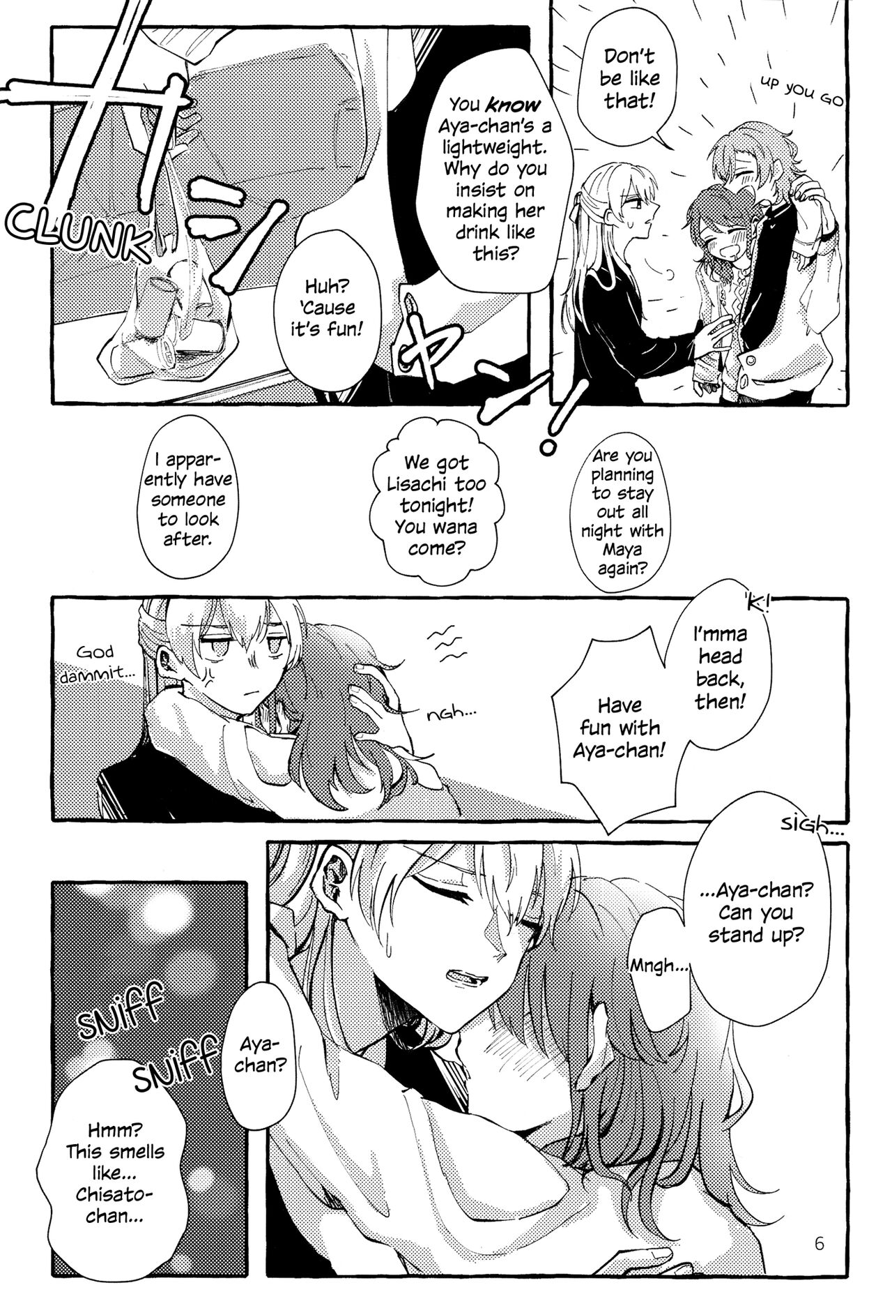 Waruyoi | AyaChisa Drunken Bender - Page 6