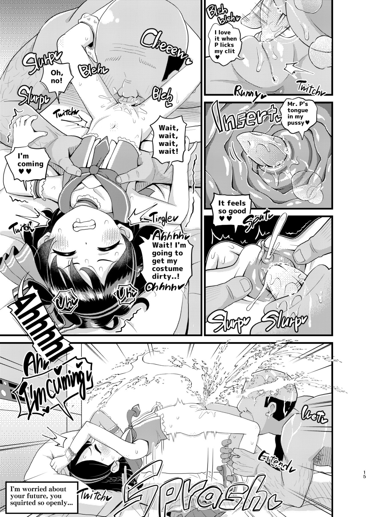 Sasaki Chie 11yo JS Idol no Gachi Koubi - Page 15