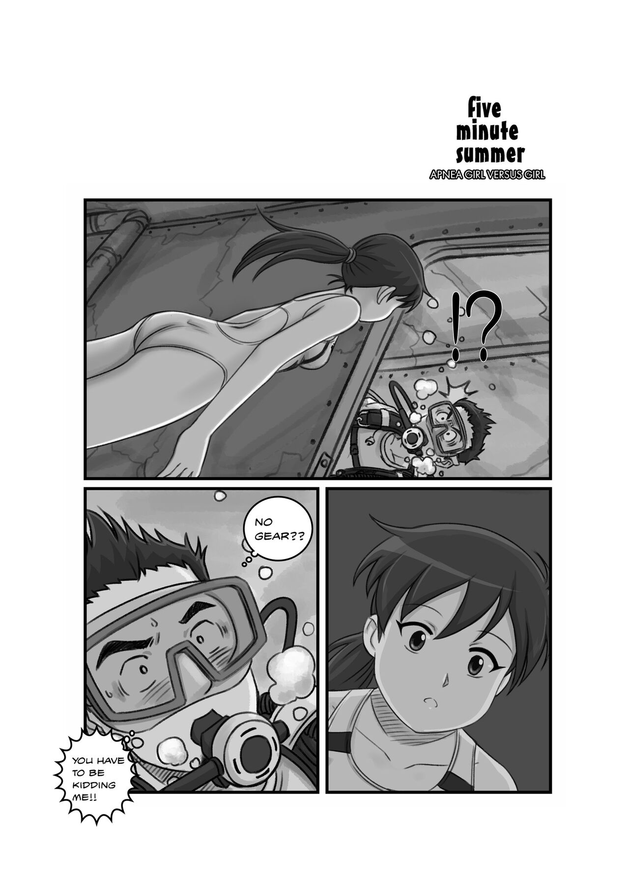 Apnea Girl Versus Girl - Page 14