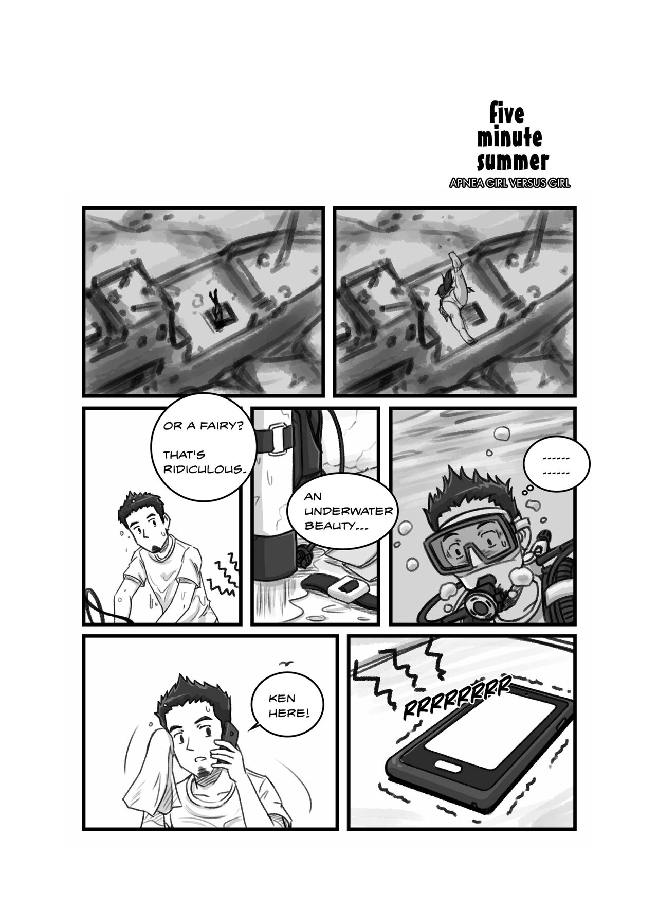 Apnea Girl Versus Girl - Page 18