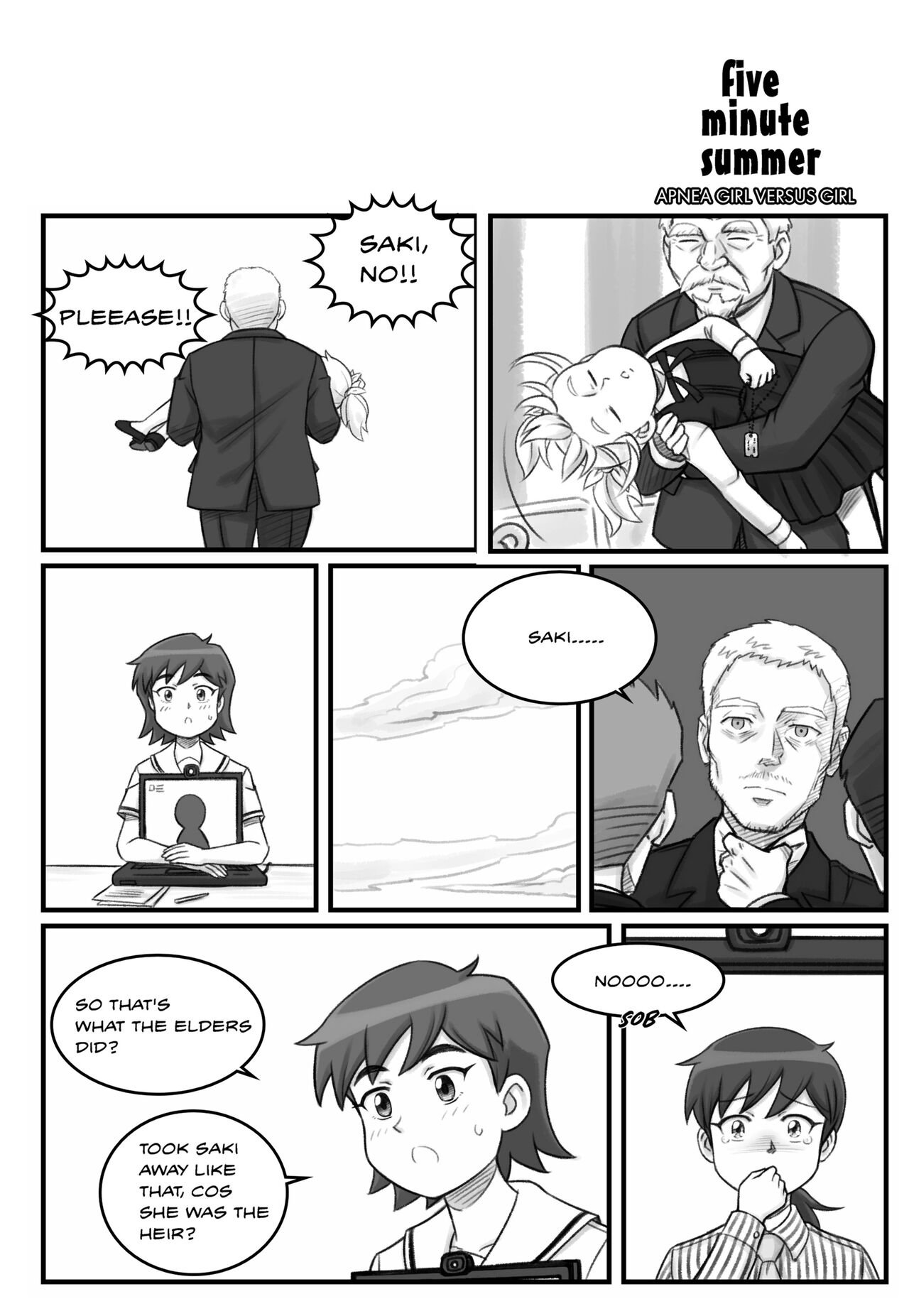 Apnea Girl Versus Girl - Page 226