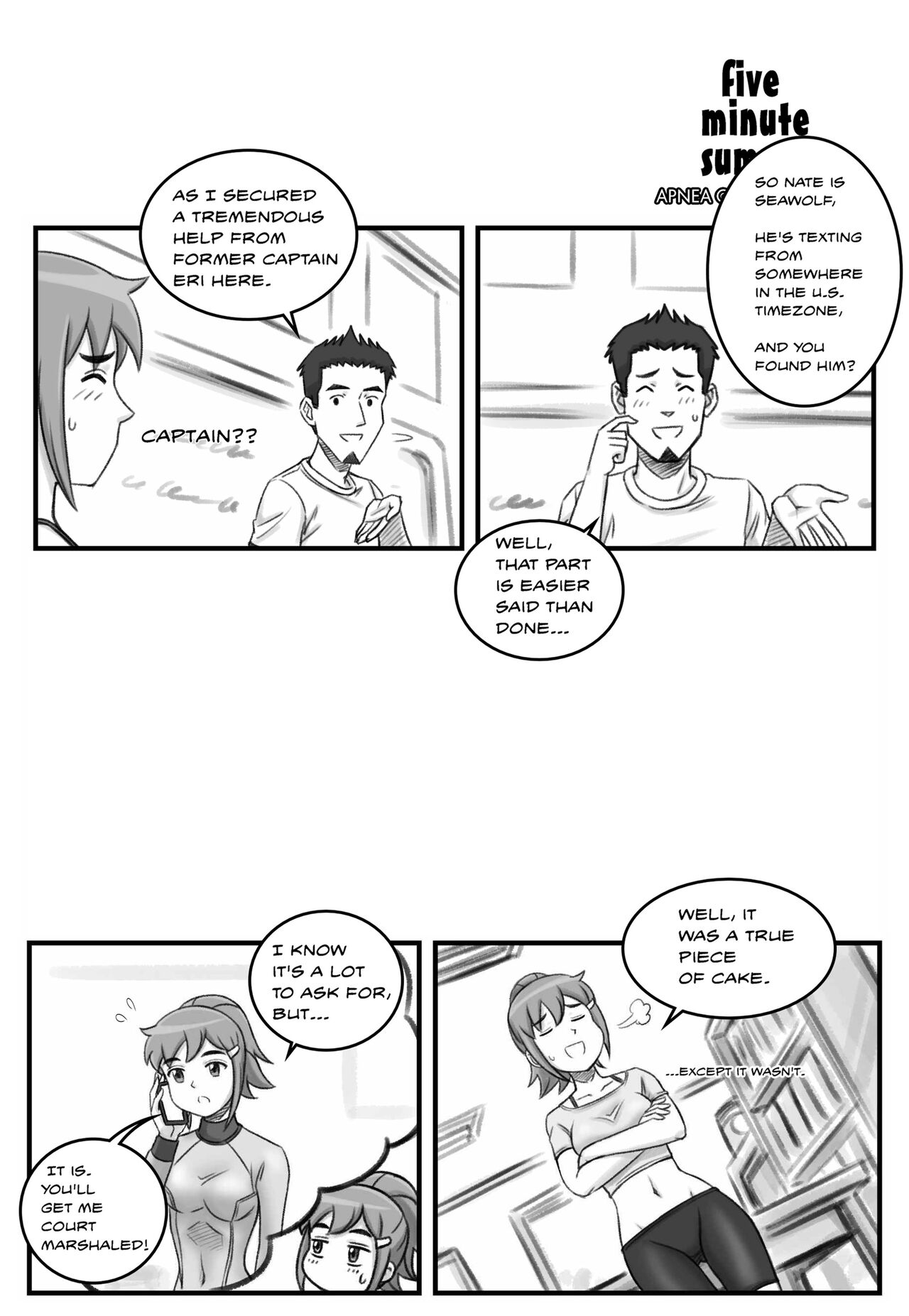 Apnea Girl Versus Girl - Page 229