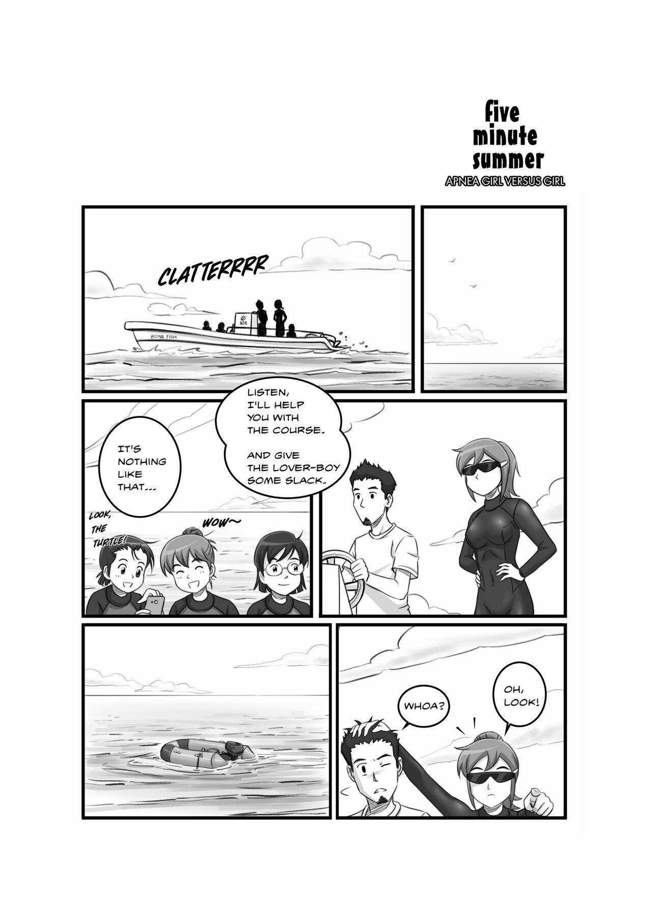 Apnea Girl Versus Girl - Page 24