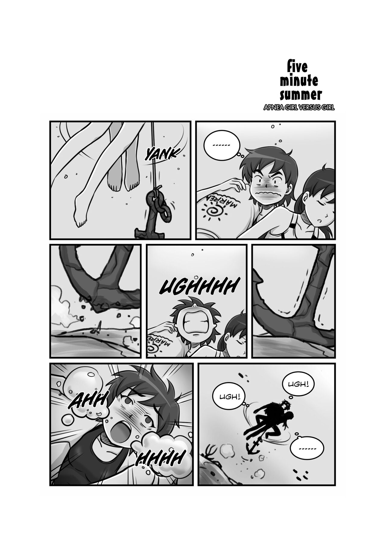Apnea Girl Versus Girl - Page 35