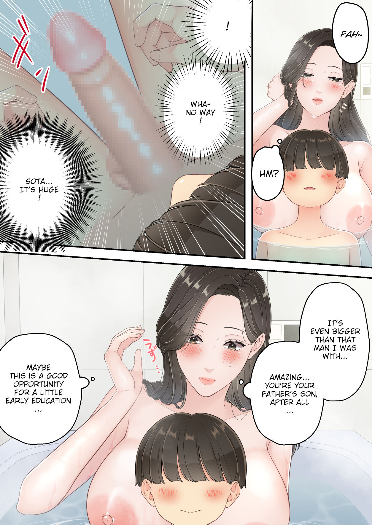 Deisui Chijo Mama | My Mom Gets Drunk and Molests Me - Page 10