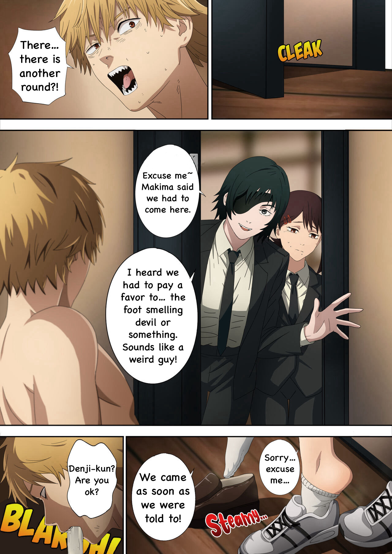 CHAINSAWMAN - Deal With Footfetish Devil - Page 28