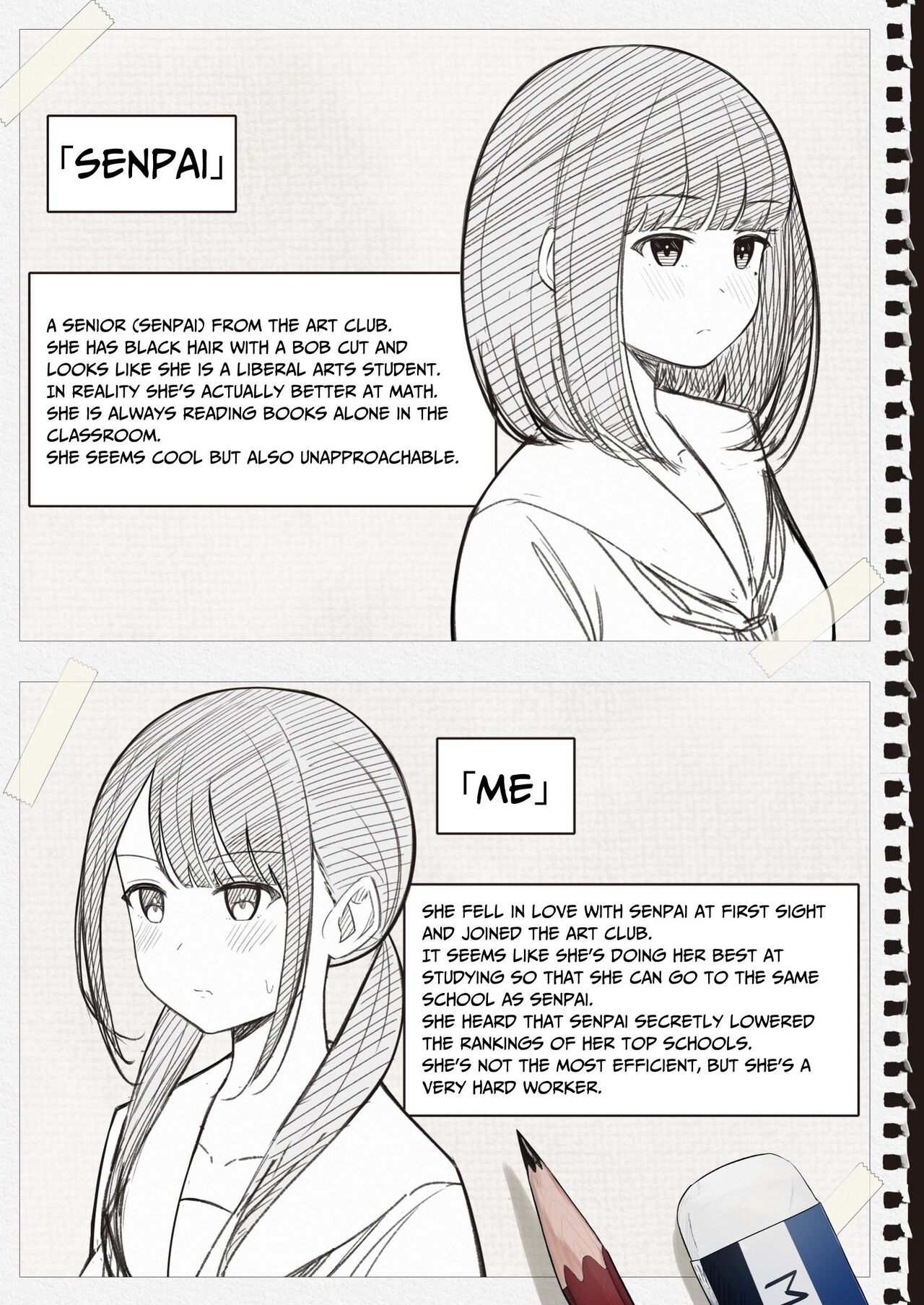 "Senpai" and "me" - Page 48