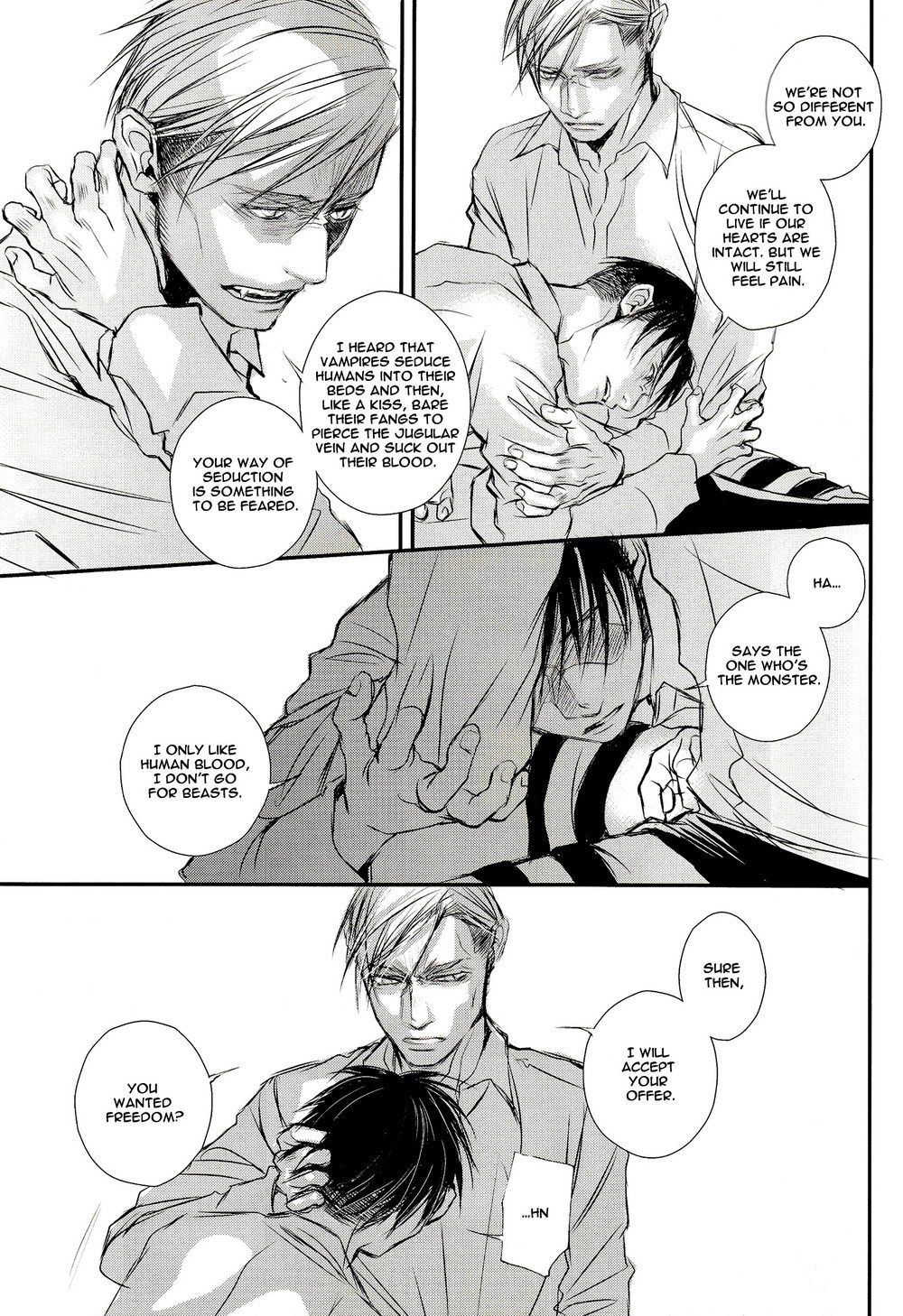 A Werewolf’s Dream with a Vampire - Page 28