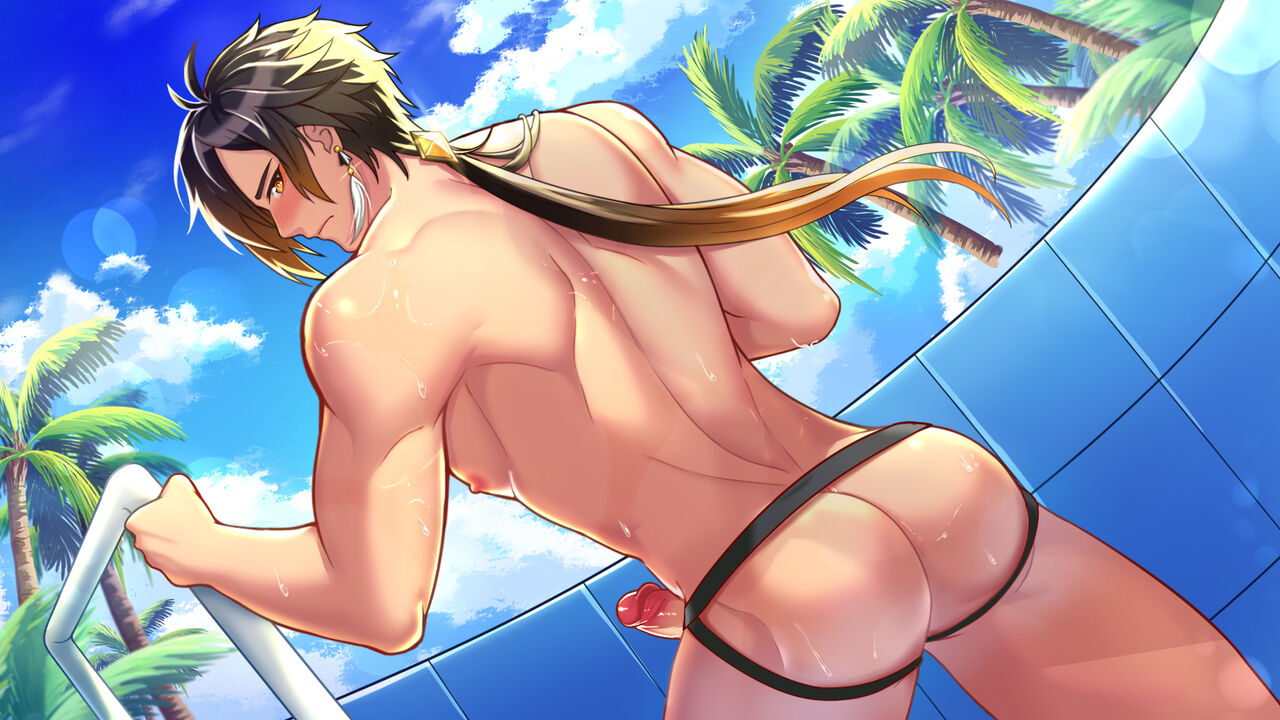《钟离先生，你也不想被人发现你穿后空内裤的事吧》 - Page 51
