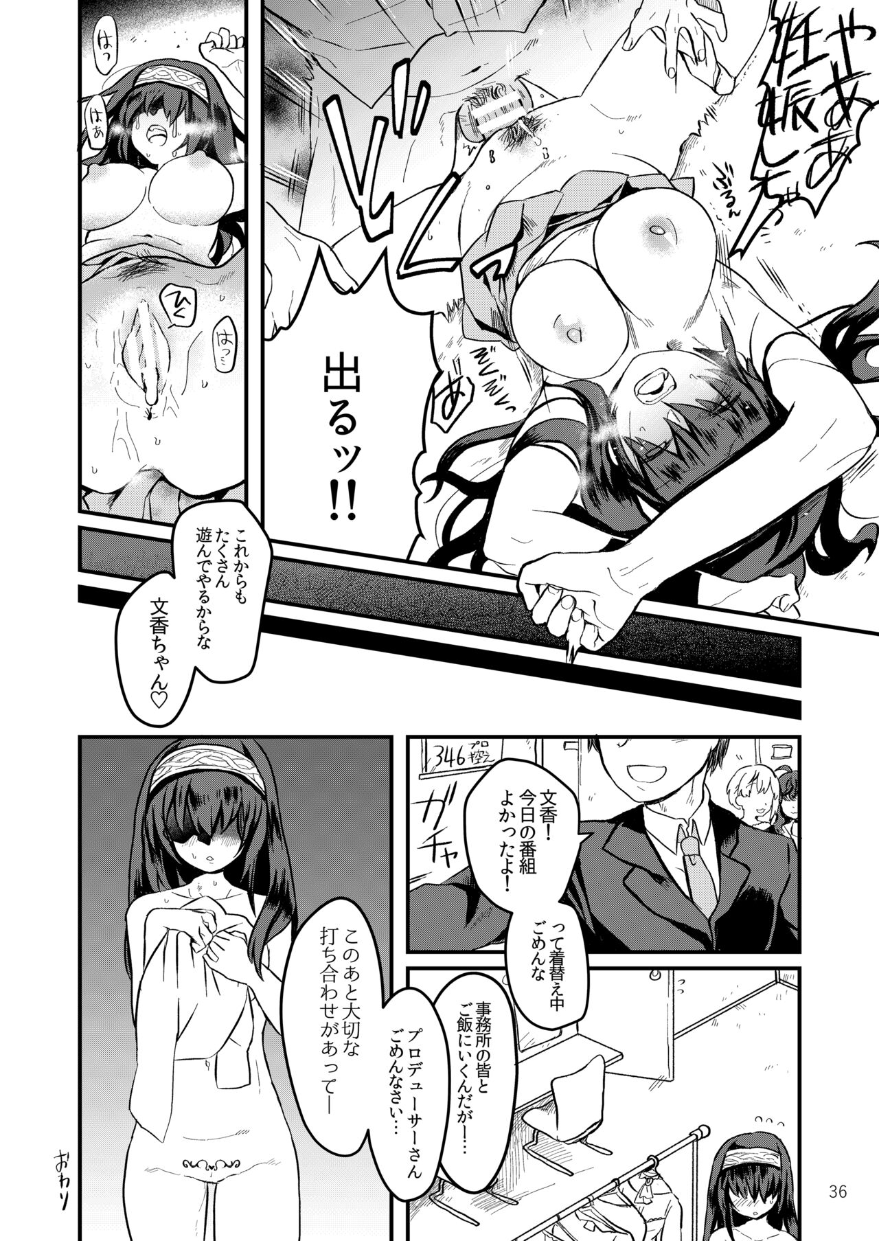 "Bungaku Shoujo" to Okasareta Anus - Page 37