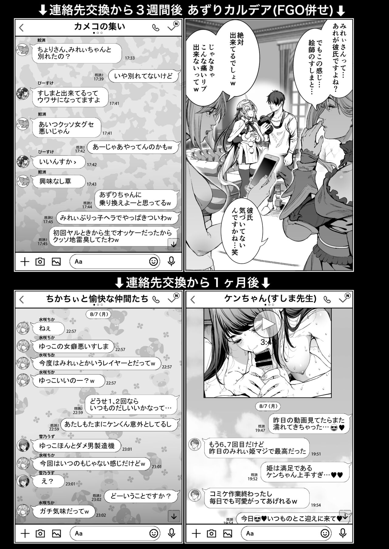 コスは淫らな仮面 総集編＆誰が早くヤれるか！？初心者レイヤーコスハメレース編 - Page 72