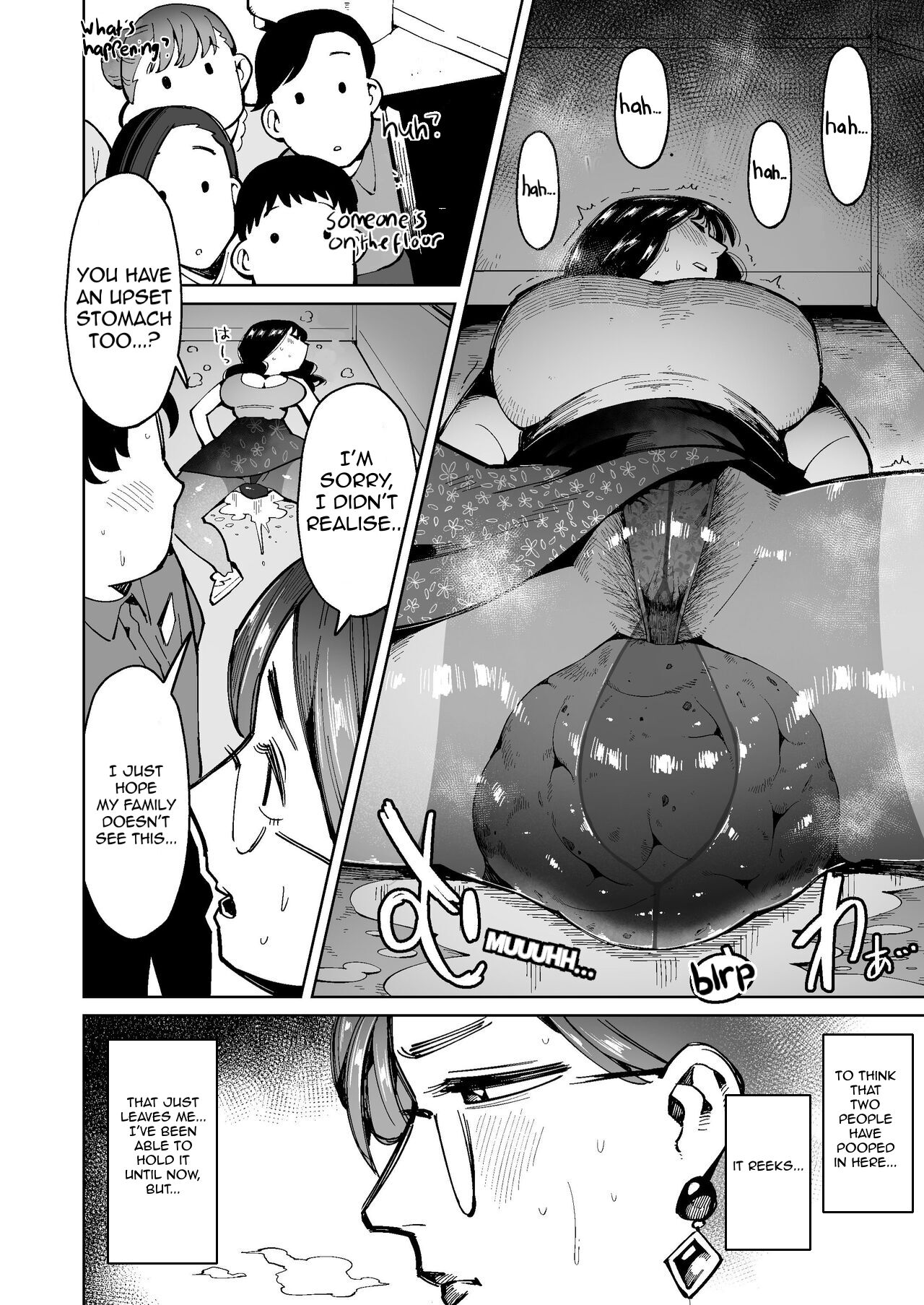 3-nin no Hitozuma ga Elevator ni Tojikomerarete Chakui Dappun - Page 11