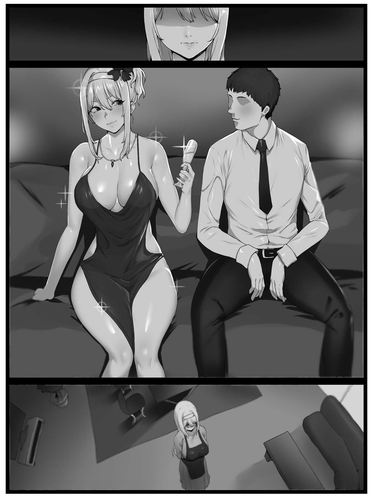 欲求不満の金髪人妻を誘ってみたらあっけなくチン堕ちしました - Page 35