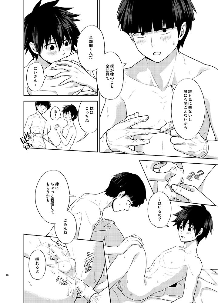 Ritsu to Boku Dake no, Mainasu 2 ℃ no - Page 16