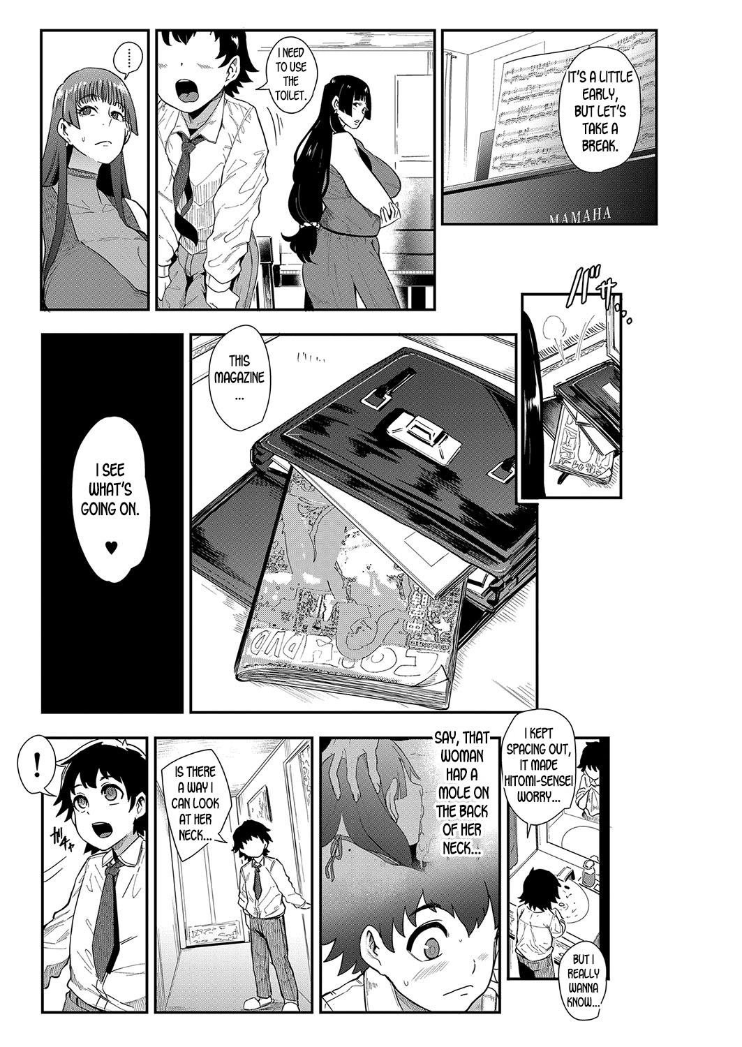 Mama-tachi no Kyouikuteki Ochinpo Shidou - Page 12