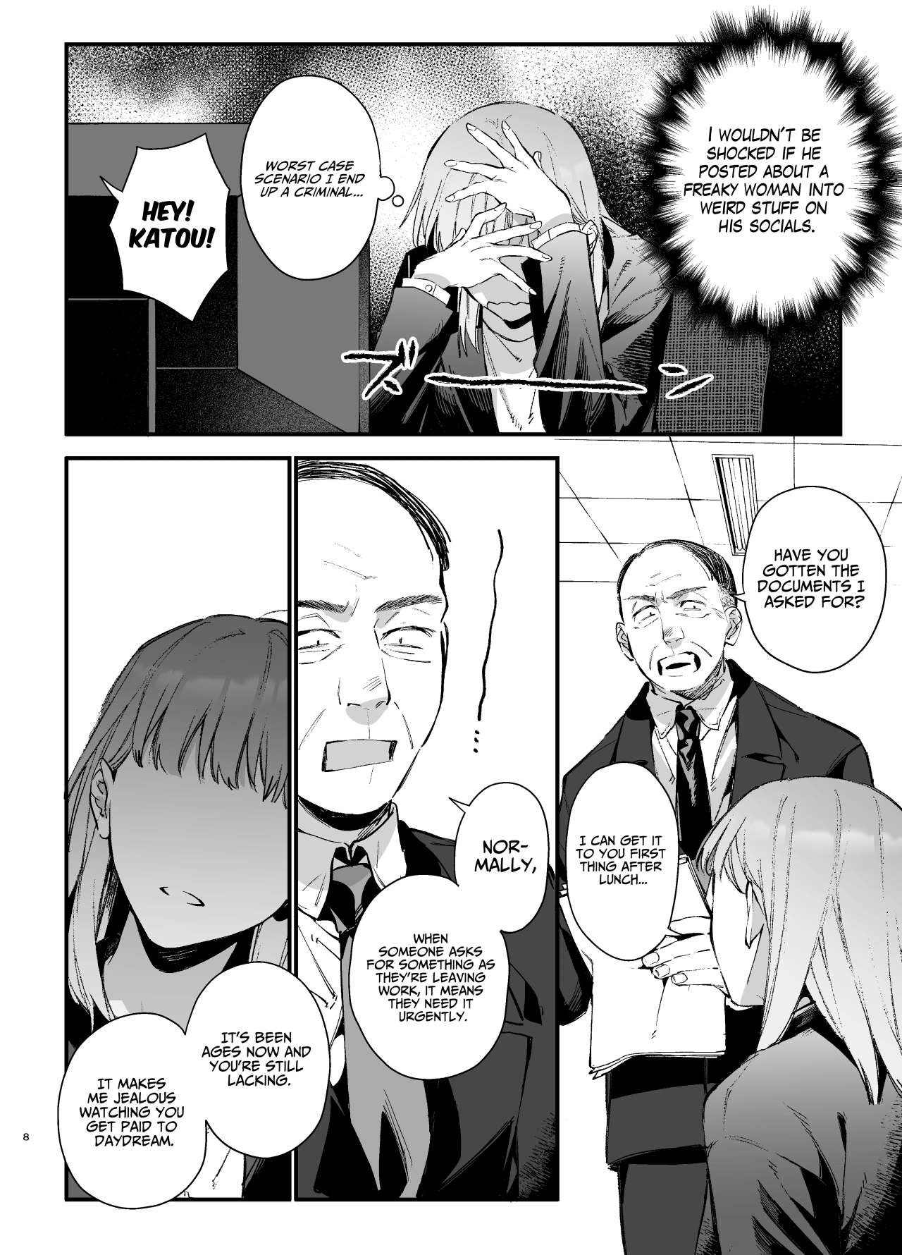 [Umenegi Daimyoujin (Umekoppe)] Kawaisona Kimigaichiban Kawai ~Inu-kei Shuchaku Danshi Harukun no Shitsuke kobi~ | You’re Cutest When You’re Pathetic ~Obsessed Golden Retriever Boy Haru’s Disciplinary Sex~ [English] - Page 8