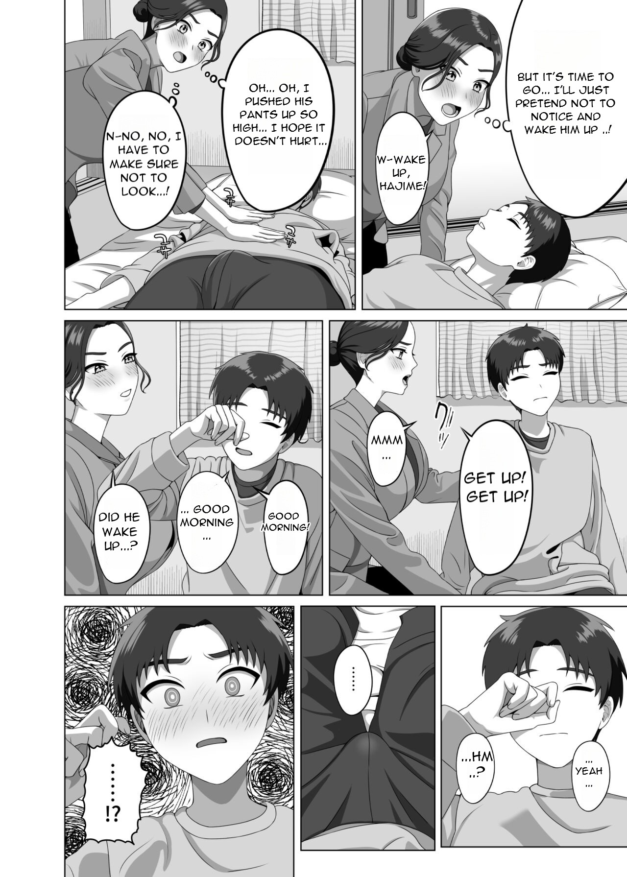 Musuko no Asadachi ni Doki Doki Shichau Okaa-san | A mother gets excited about her son's morning erection - Page 9